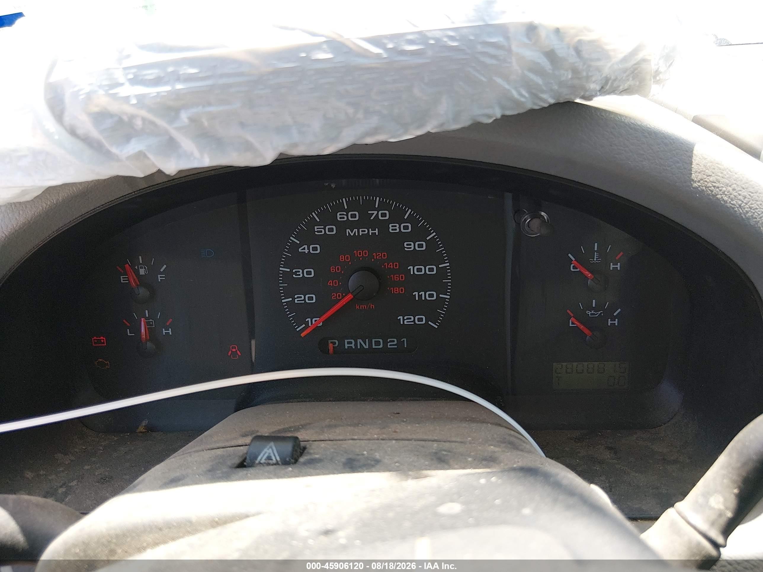 2006 Ford F-150 Stx/xl/xlt Red vin: 1FTRX12W16FA21603