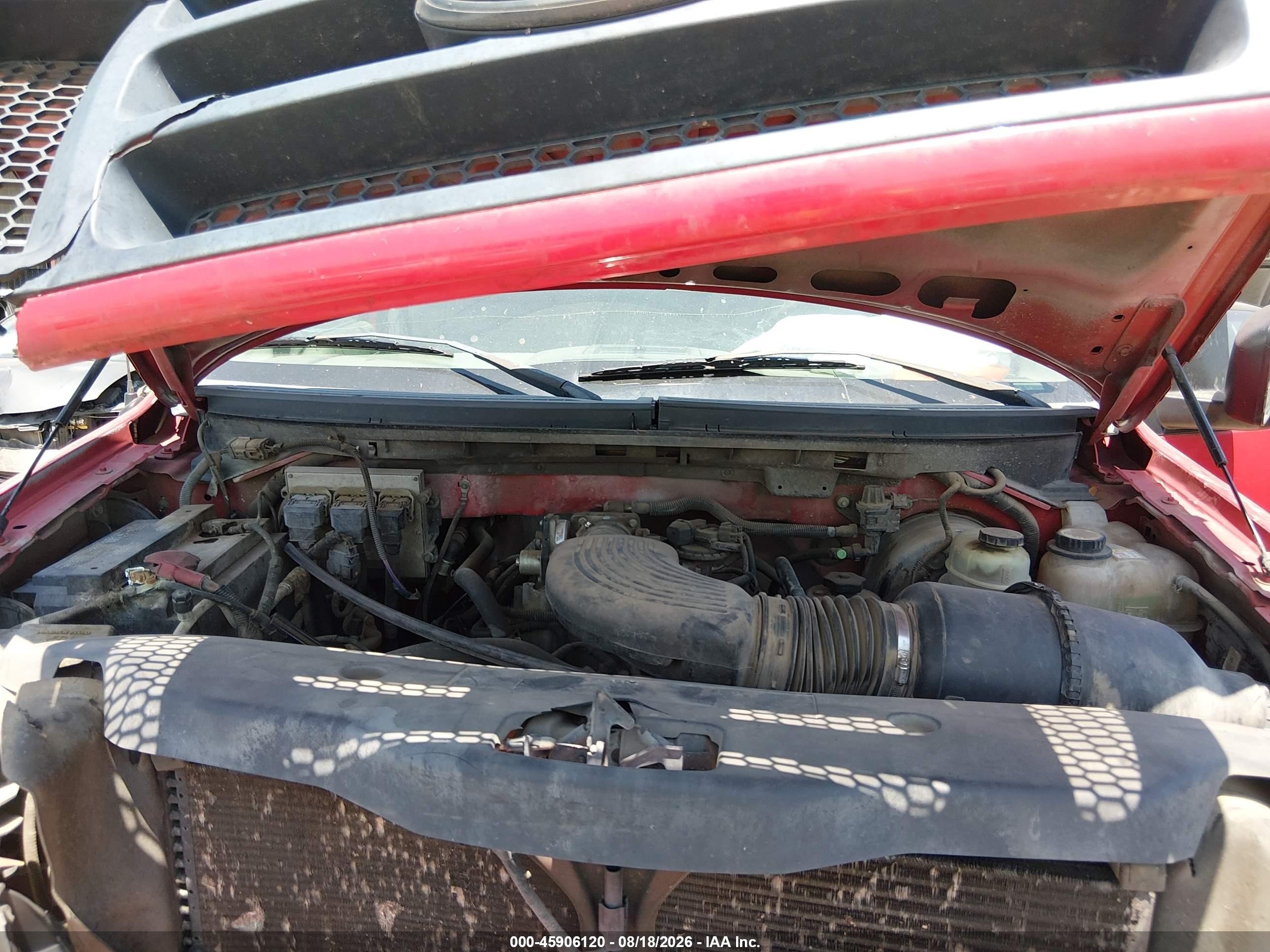 2006 Ford F-150 Stx/xl/xlt Red vin: 1FTRX12W16FA21603