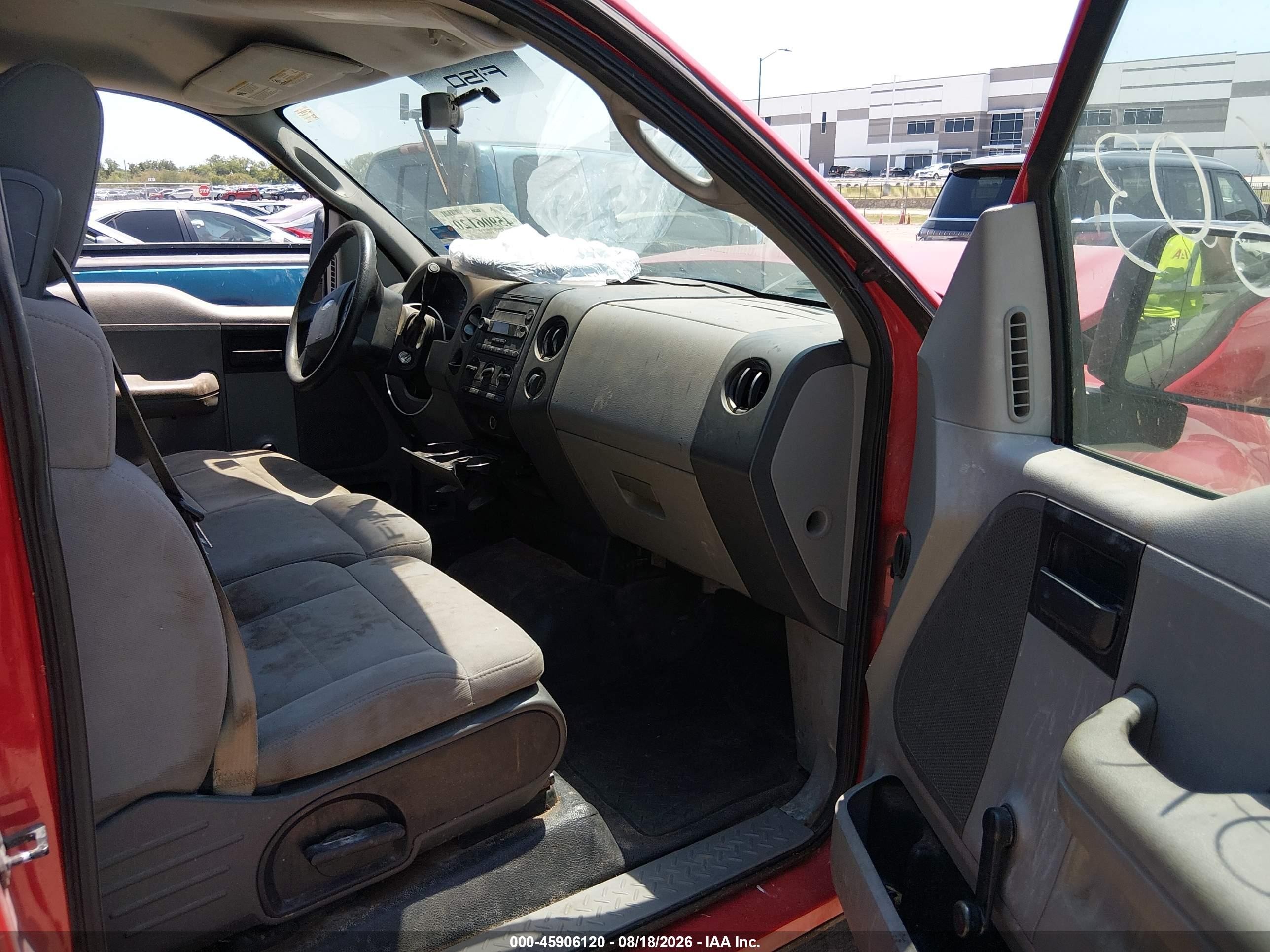 2006 Ford F-150 Stx/xl/xlt Red vin: 1FTRX12W16FA21603