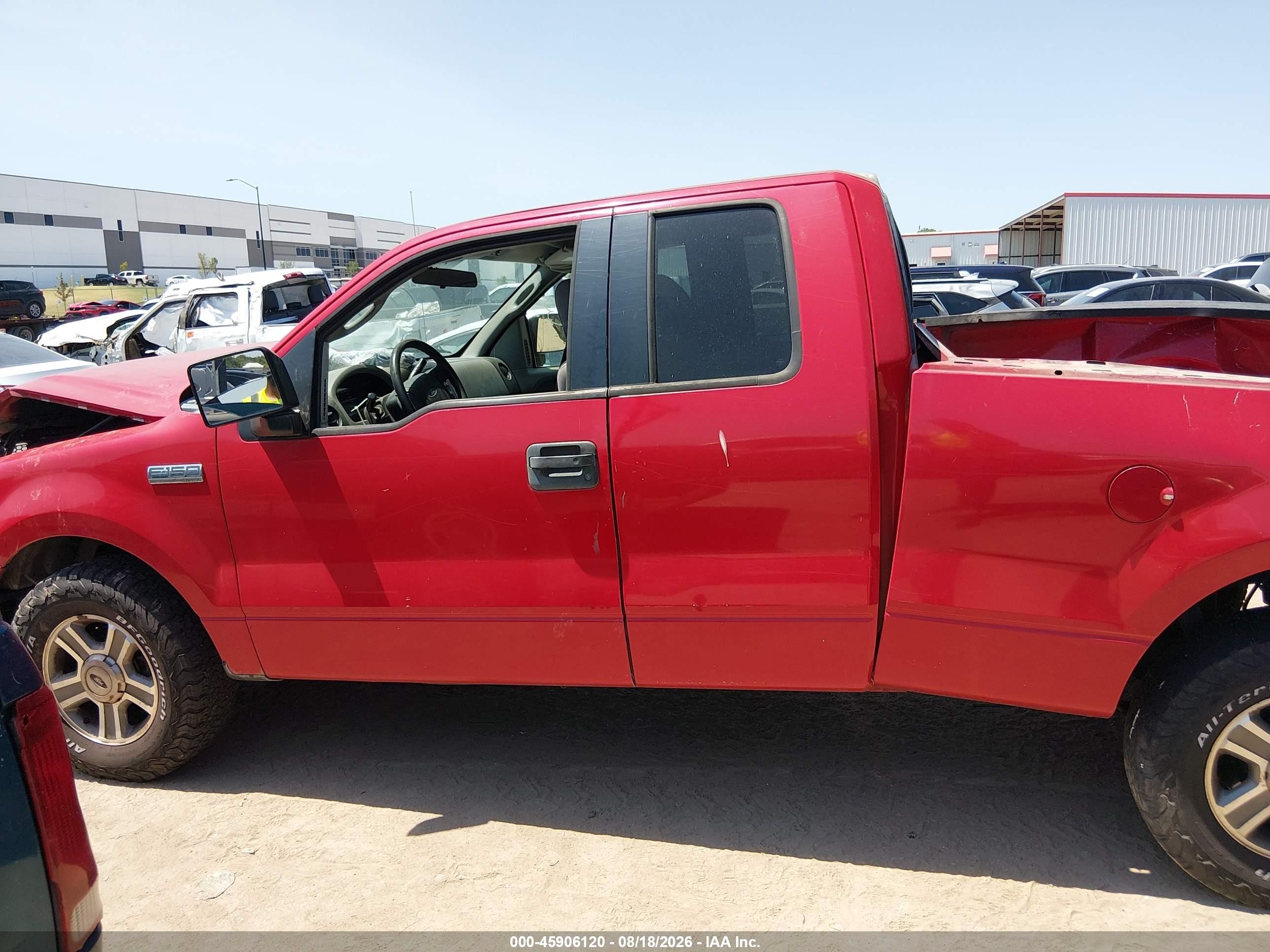2006 Ford F-150 Stx/xl/xlt Red vin: 1FTRX12W16FA21603