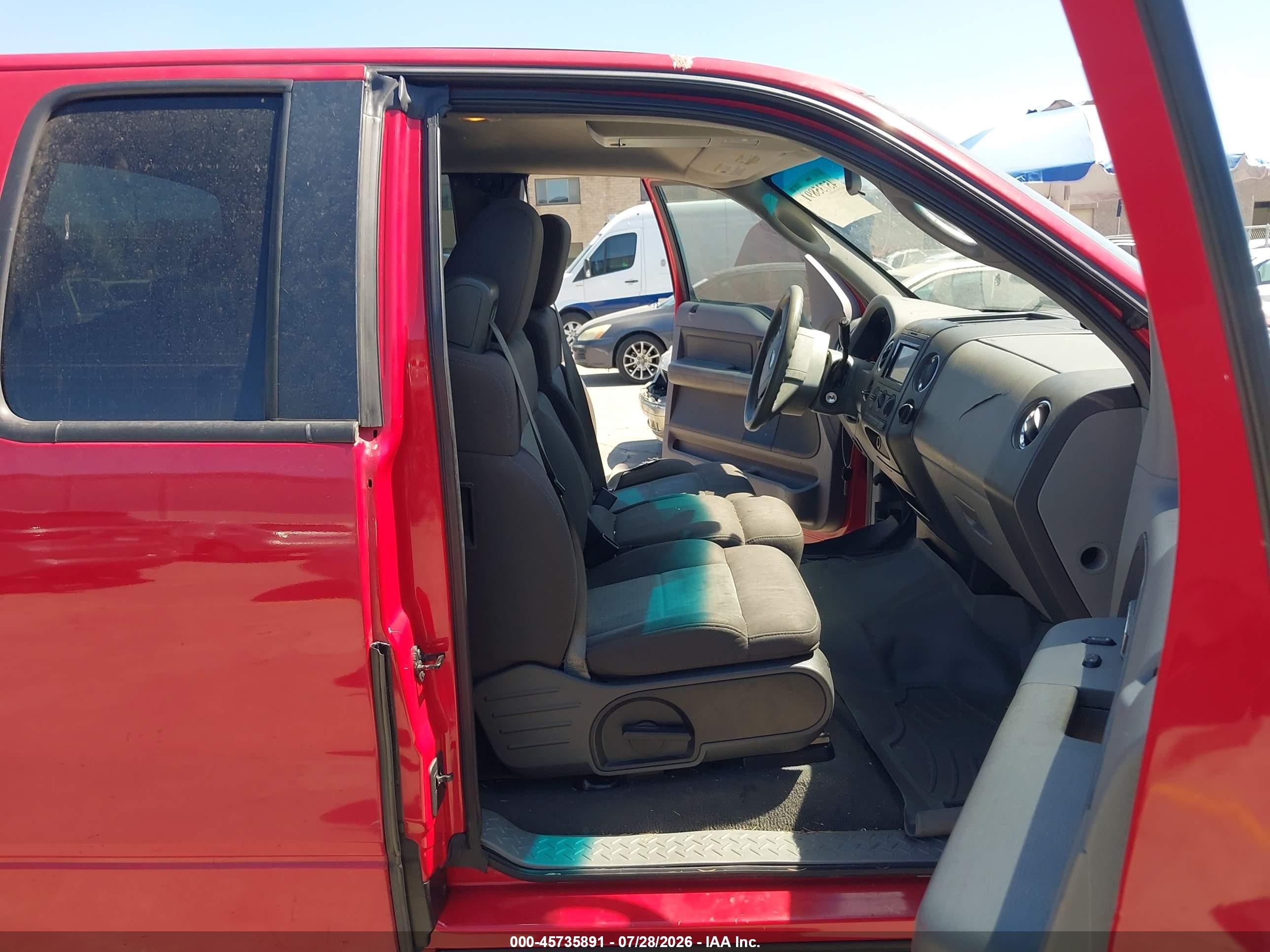 2006 Ford F-150 Stx/xl/xlt Red vin: 1FTRX12W16KA81940