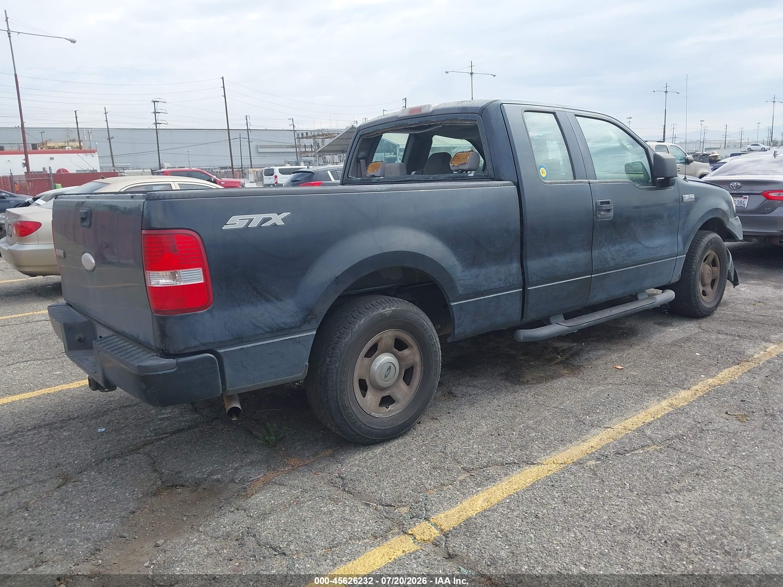 2006 Ford F-150 Stx/xl/xlt Black vin: 1FTRX12W16KB84372