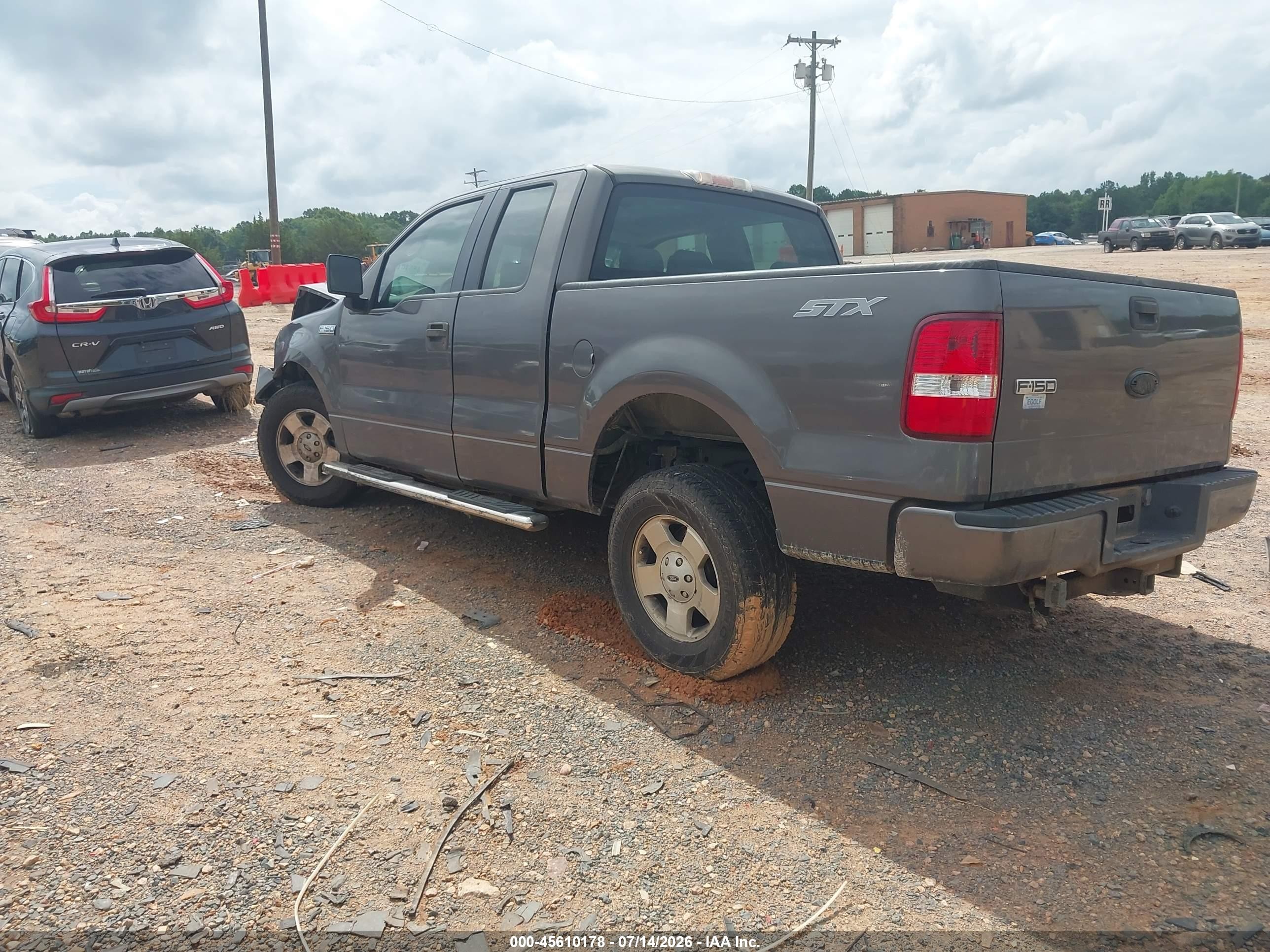 2006 Ford F-150 Stx/xl/xlt Gray vin: 1FTRX12W16KC44425