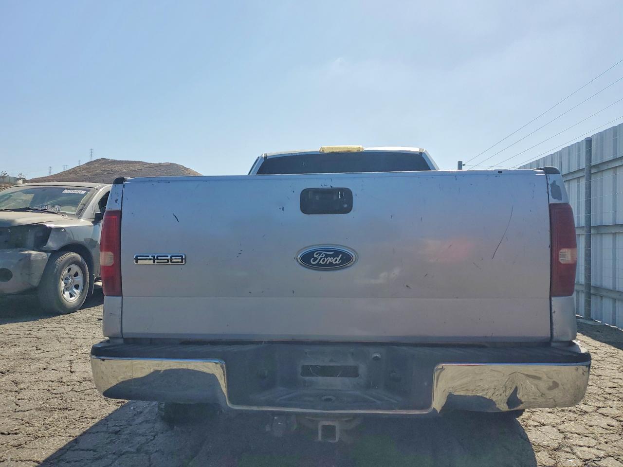 2006 Ford F150 Silver vin: 1FTRX12W16KD63091