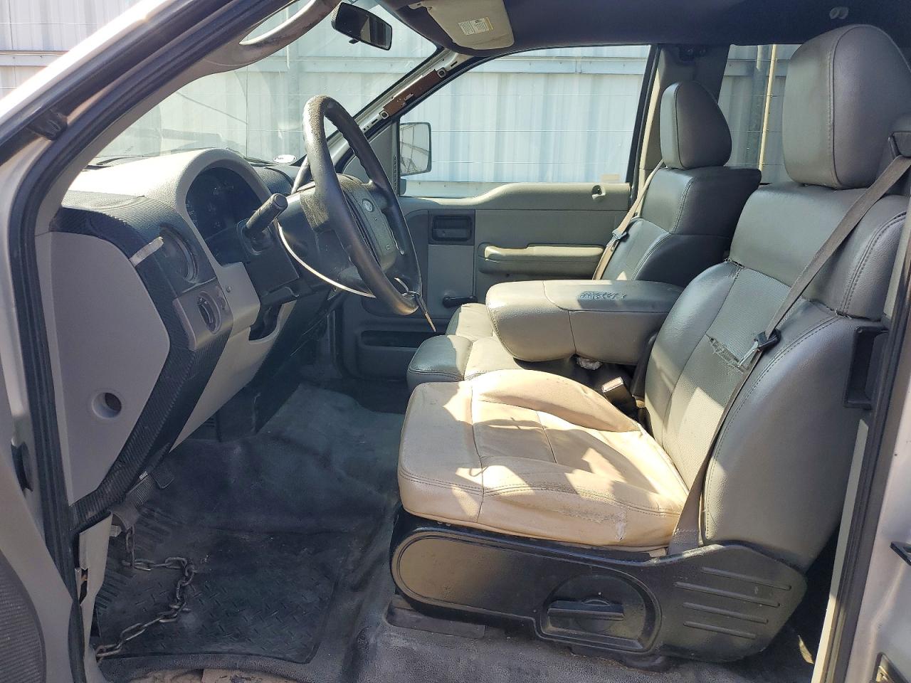 2006 Ford F150 Silver vin: 1FTRX12W16KD63091