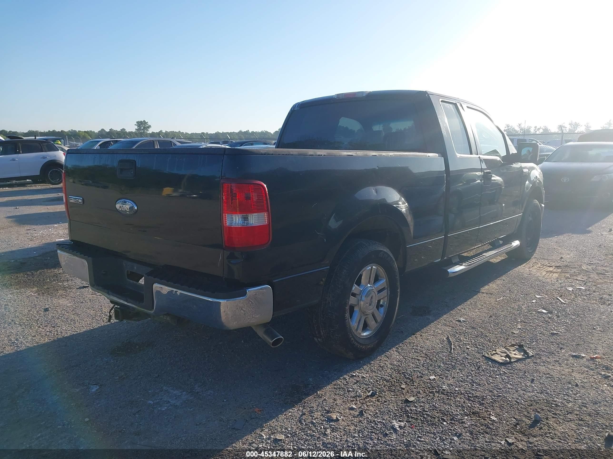 2007 Ford F-150 Stx/xl/xlt Black vin: 1FTRX12W17FB29706