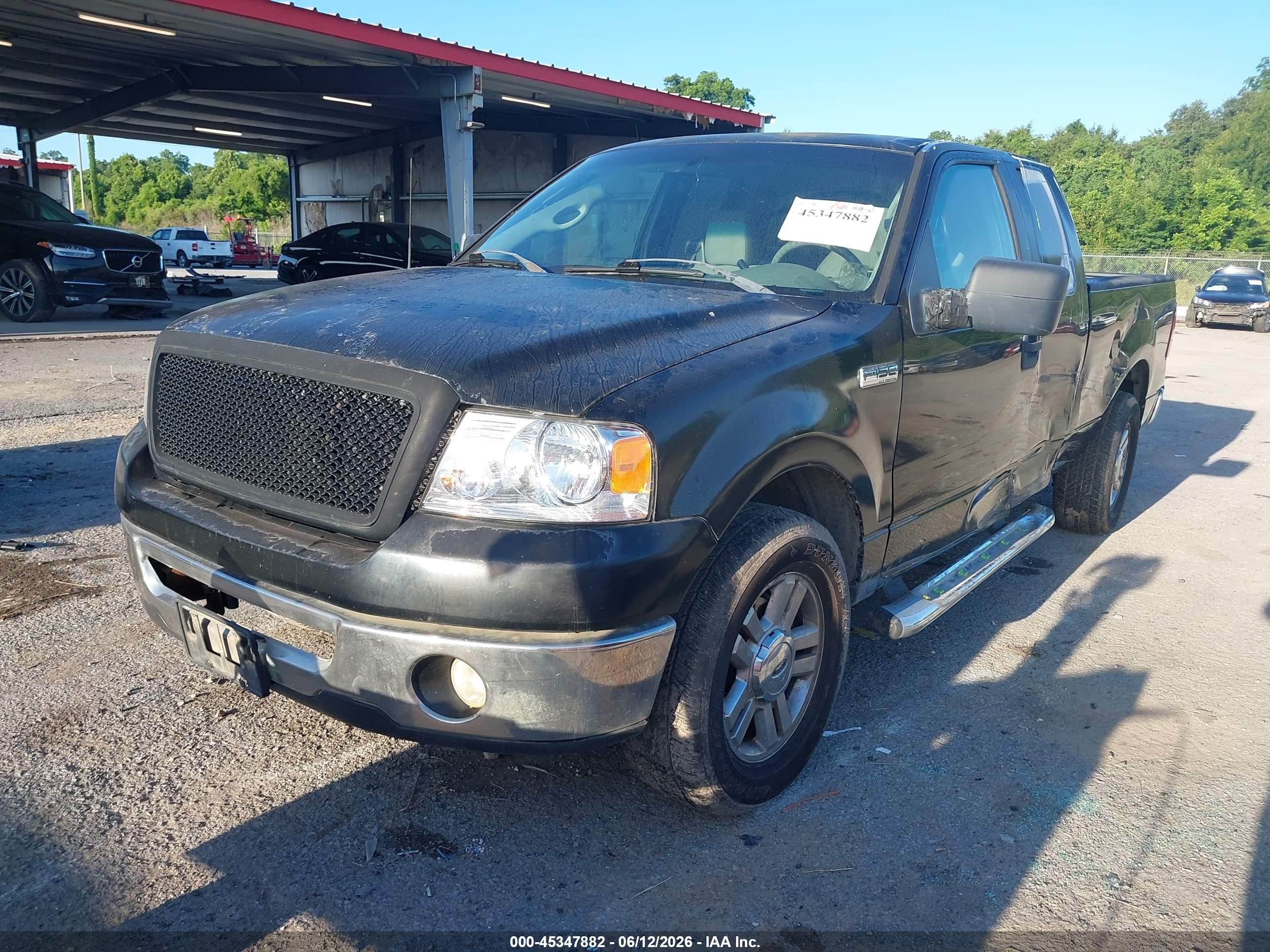 2007 Ford F-150 Stx/xl/xlt Black vin: 1FTRX12W17FB29706