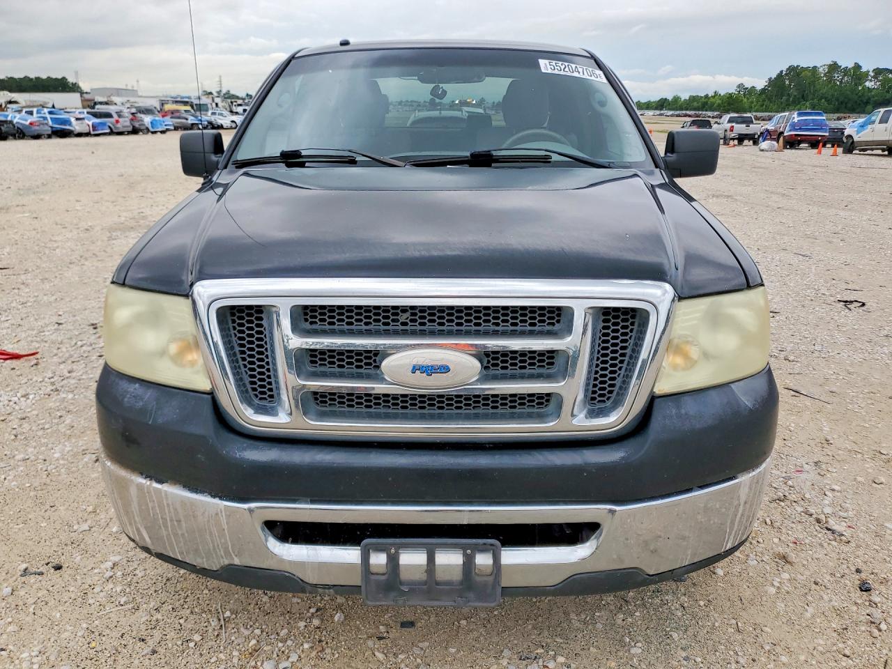 2007 Ford F150 Black vin: 1FTRX12W17FB34730