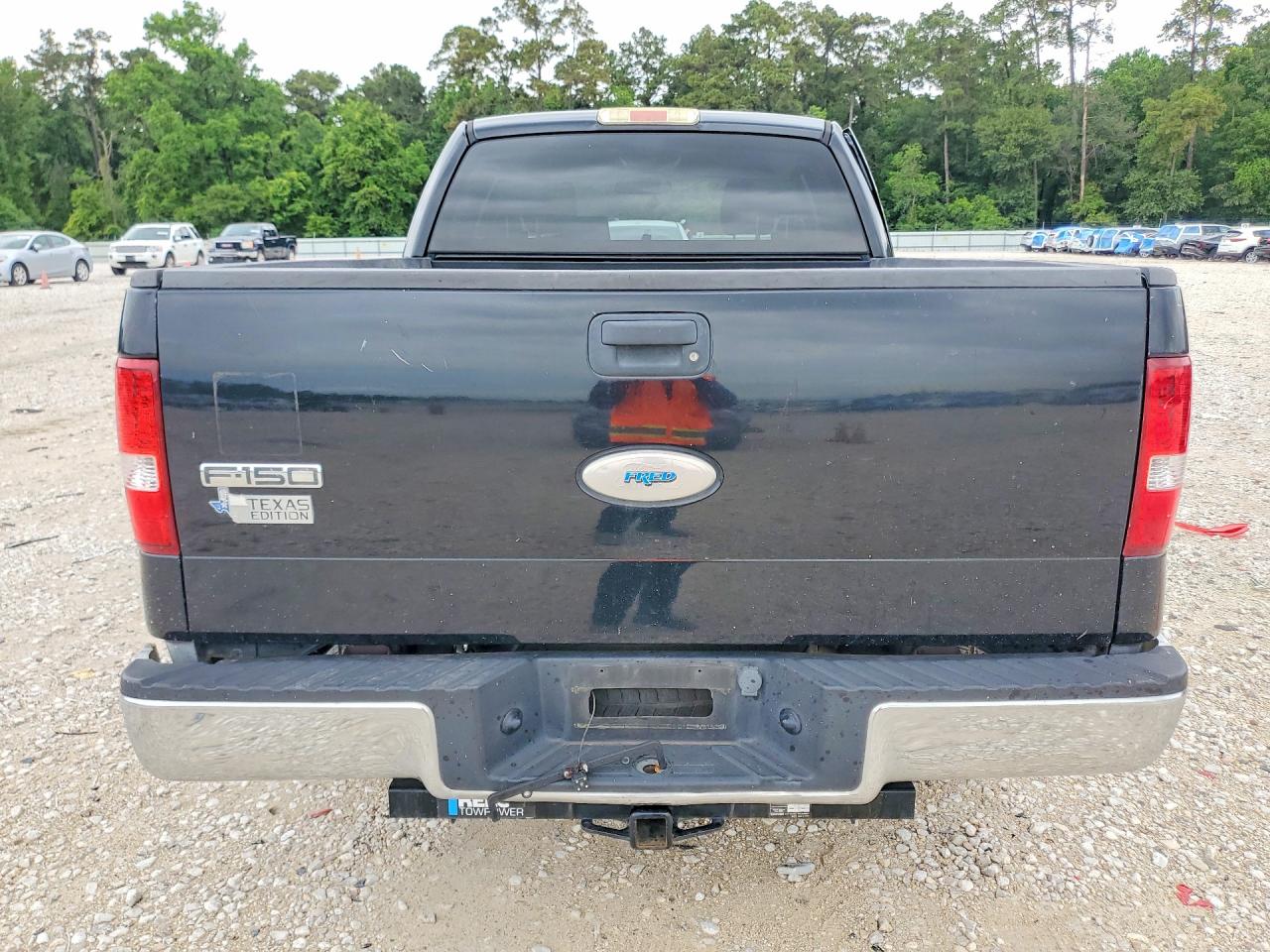 2007 Ford F150 Black vin: 1FTRX12W17FB34730