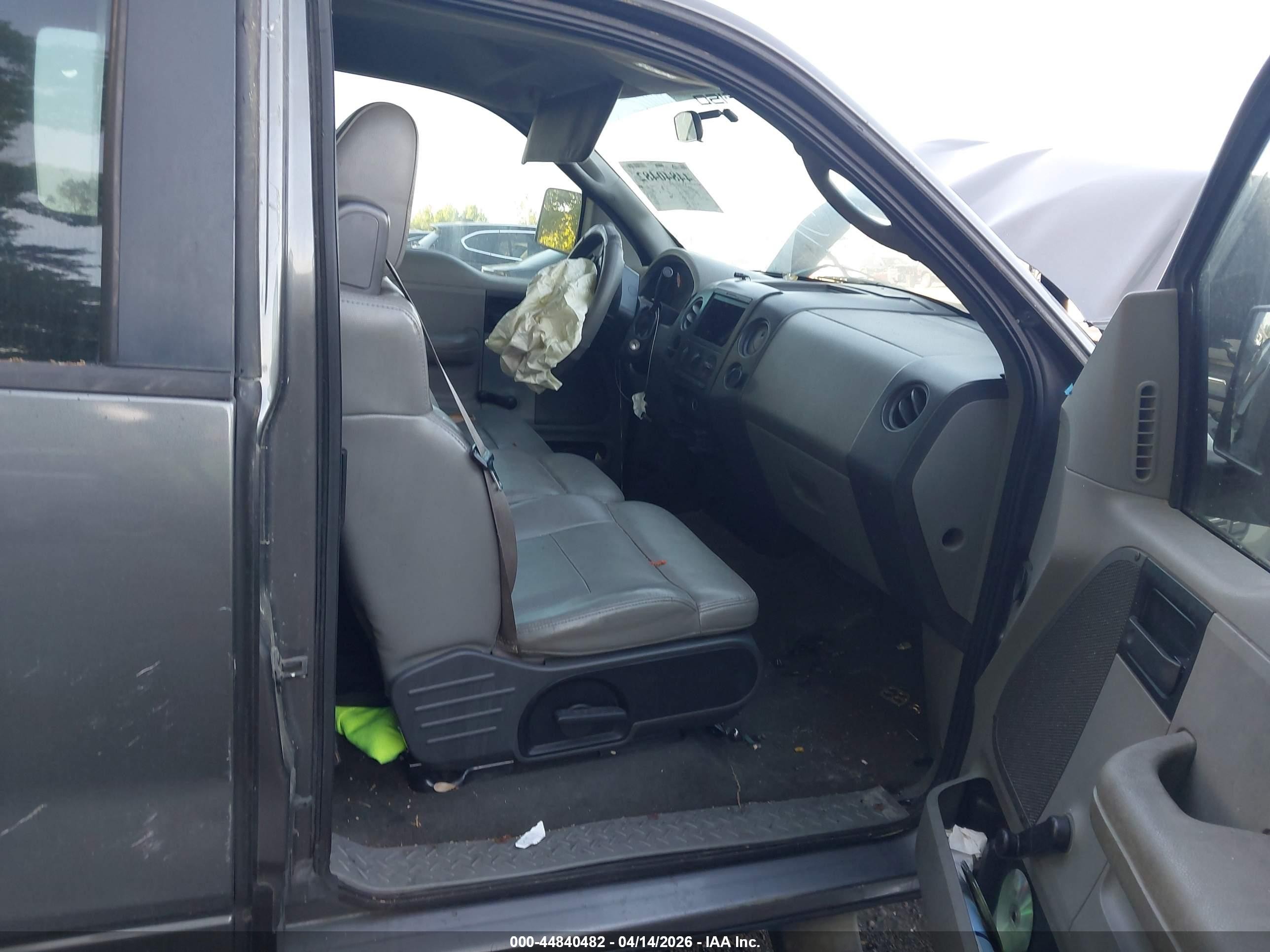 2008 Ford F-150 Fx2/stx/xl/xlt Gray vin: 1FTRX12W18FA79018