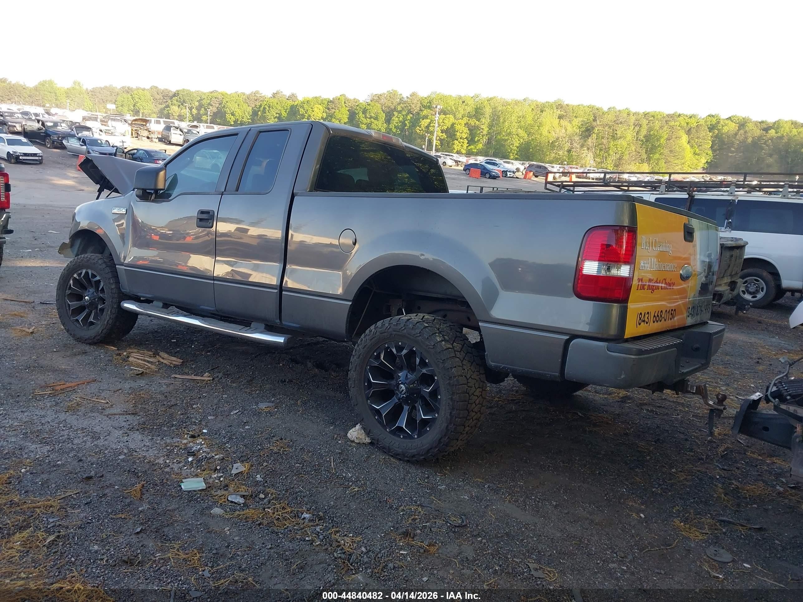 2008 Ford F-150 Fx2/stx/xl/xlt Gray vin: 1FTRX12W18FA79018