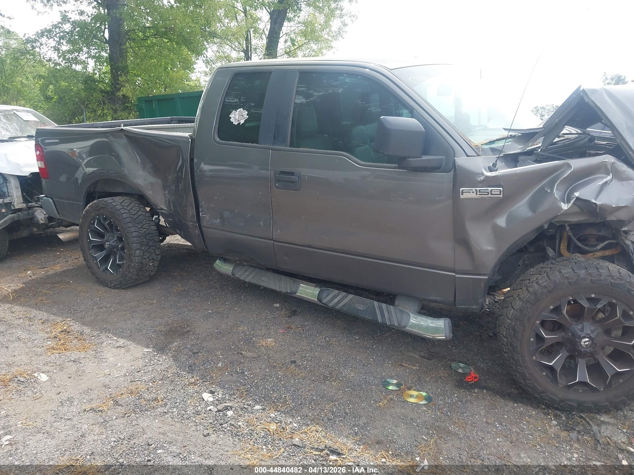 2008 Ford F-150 Fx2/stx/xl/xlt Gray vin: 1FTRX12W18FA79018