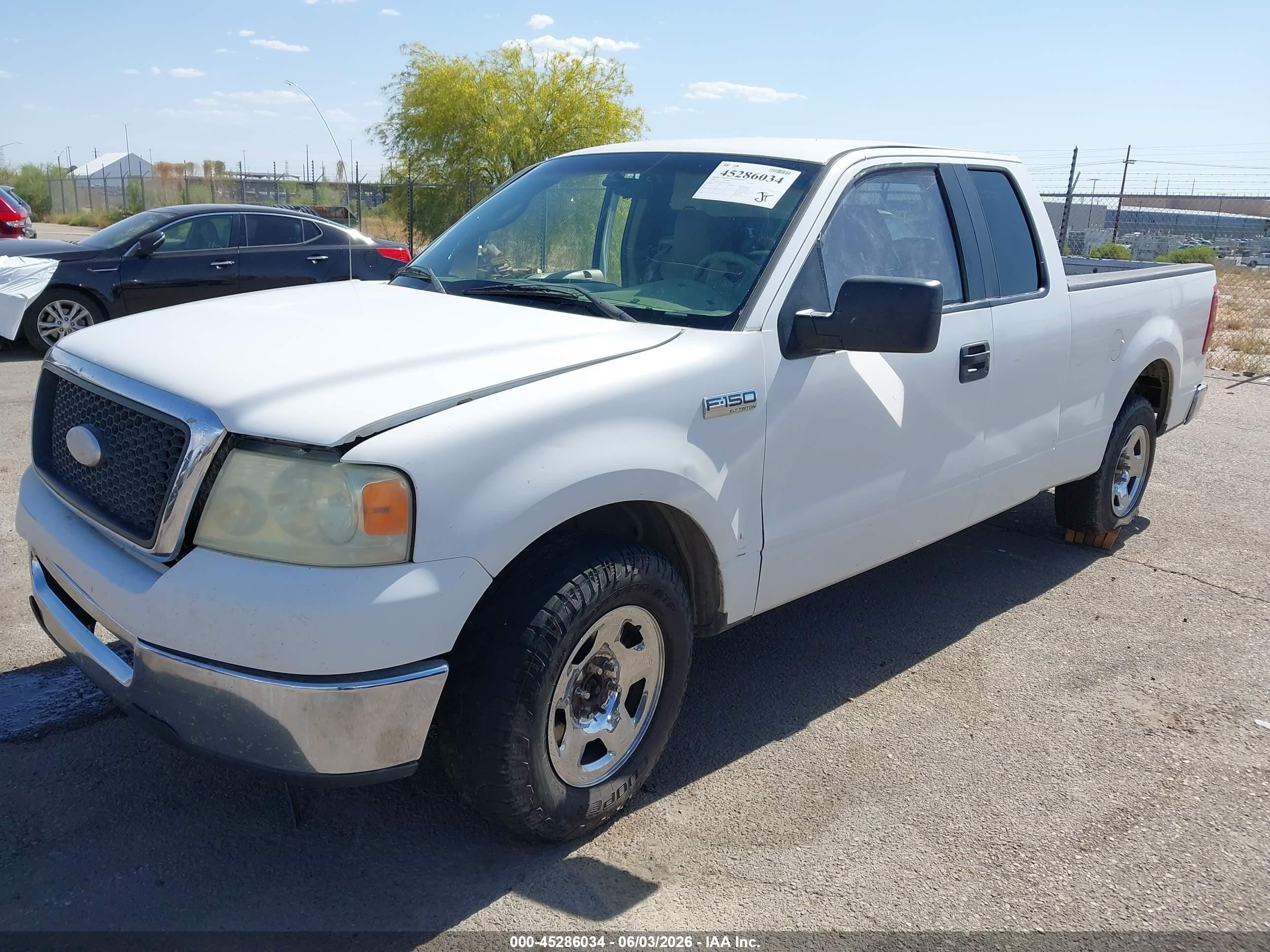 2008 Ford F-150 Fx2/stx/xl/xlt White vin: 1FTRX12W18FC07063