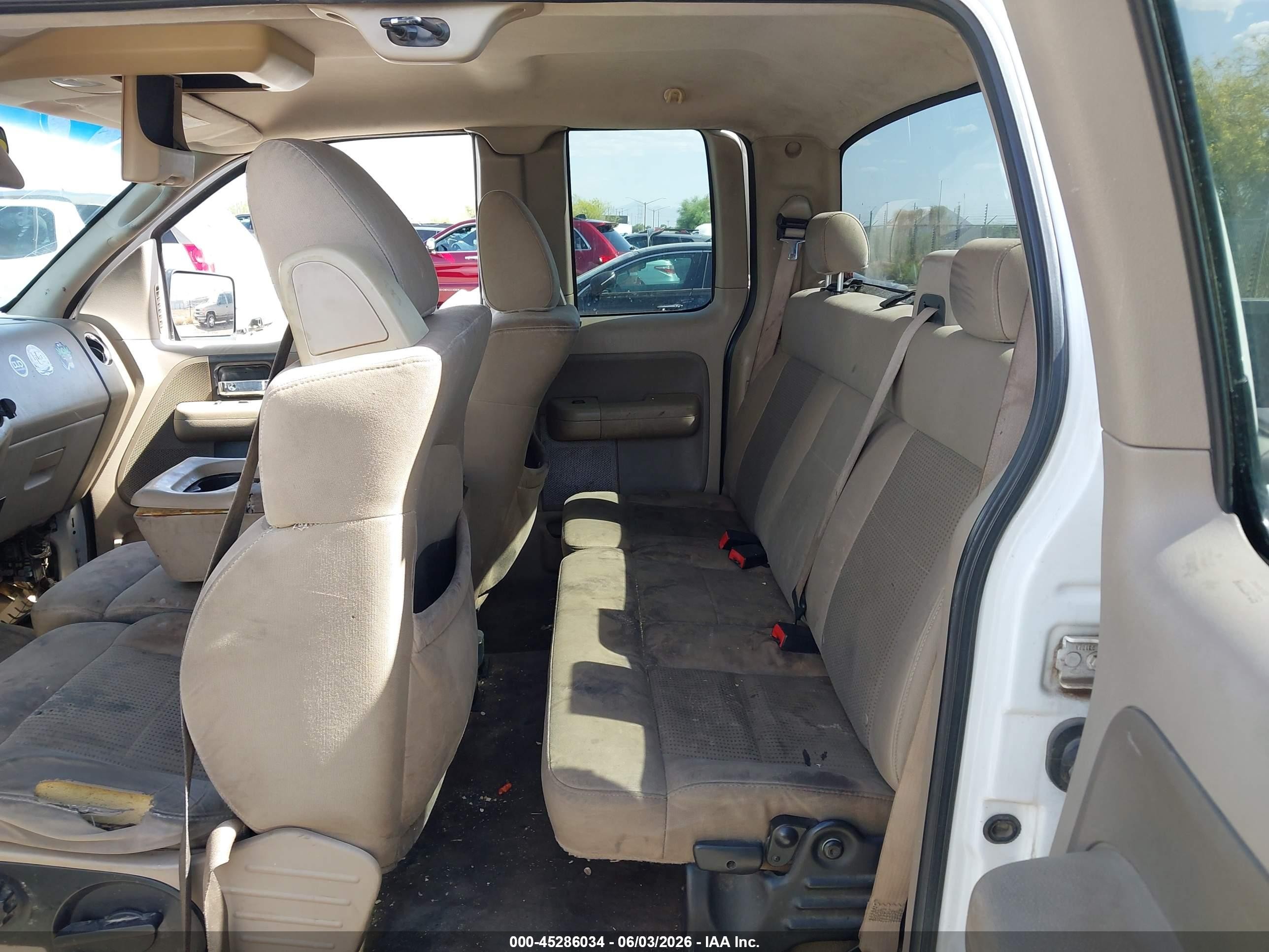 2008 Ford F-150 Fx2/stx/xl/xlt White vin: 1FTRX12W18FC07063