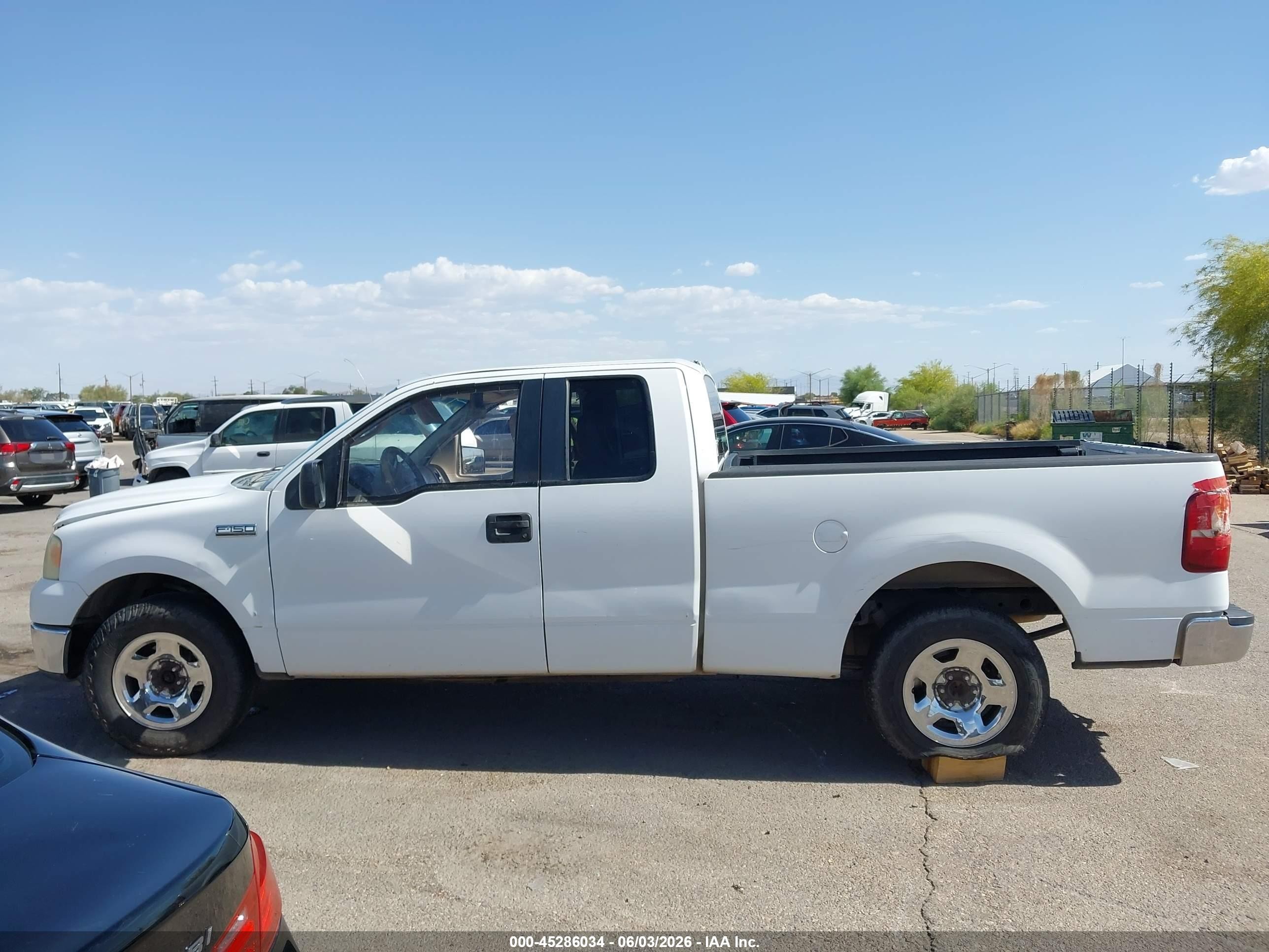 2008 Ford F-150 Fx2/stx/xl/xlt White vin: 1FTRX12W18FC07063