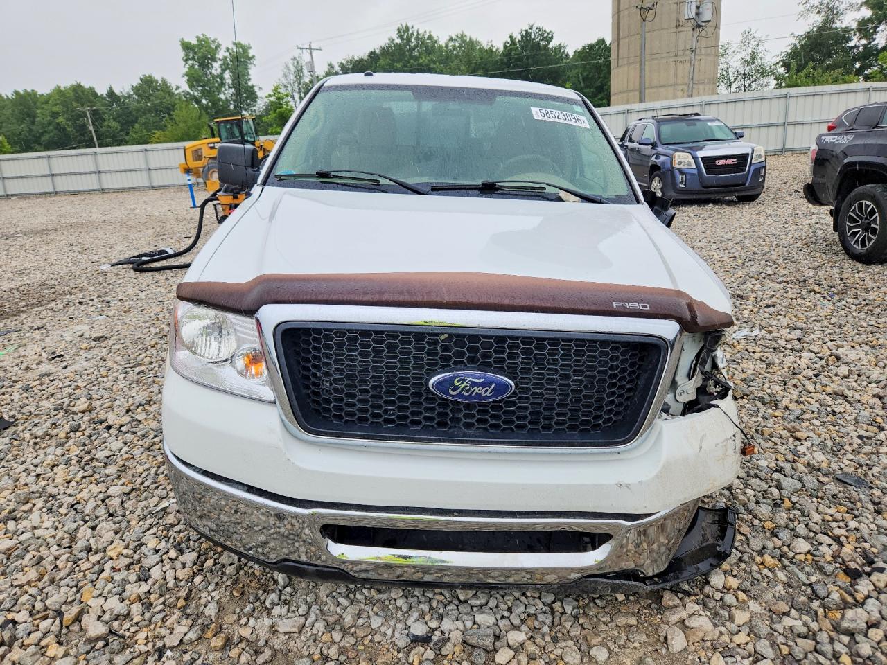 2008 Ford F150 White vin: 1FTRX12W18FC07841