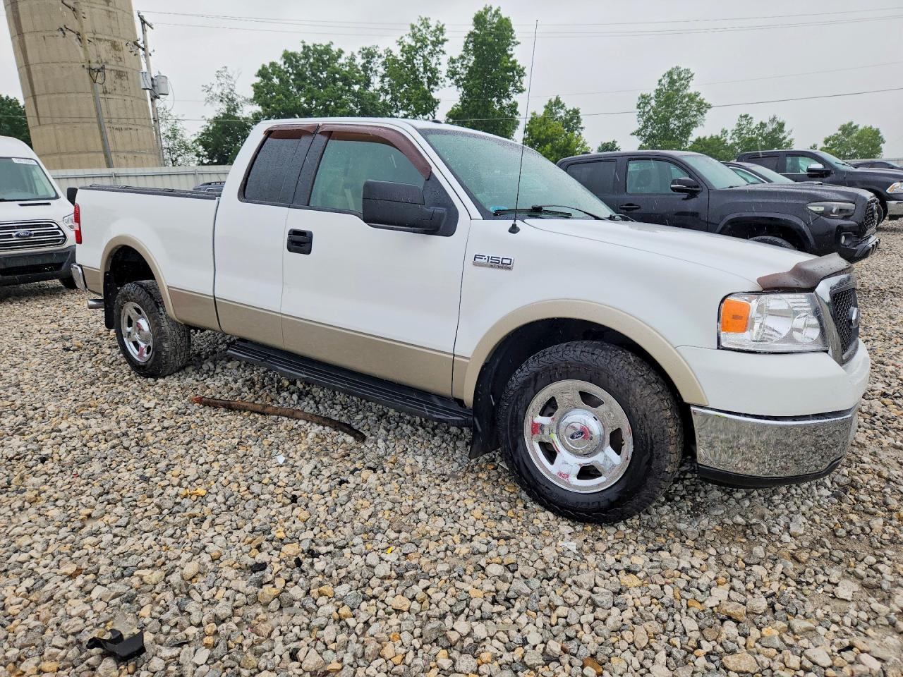 2008 Ford F150 White vin: 1FTRX12W18FC07841