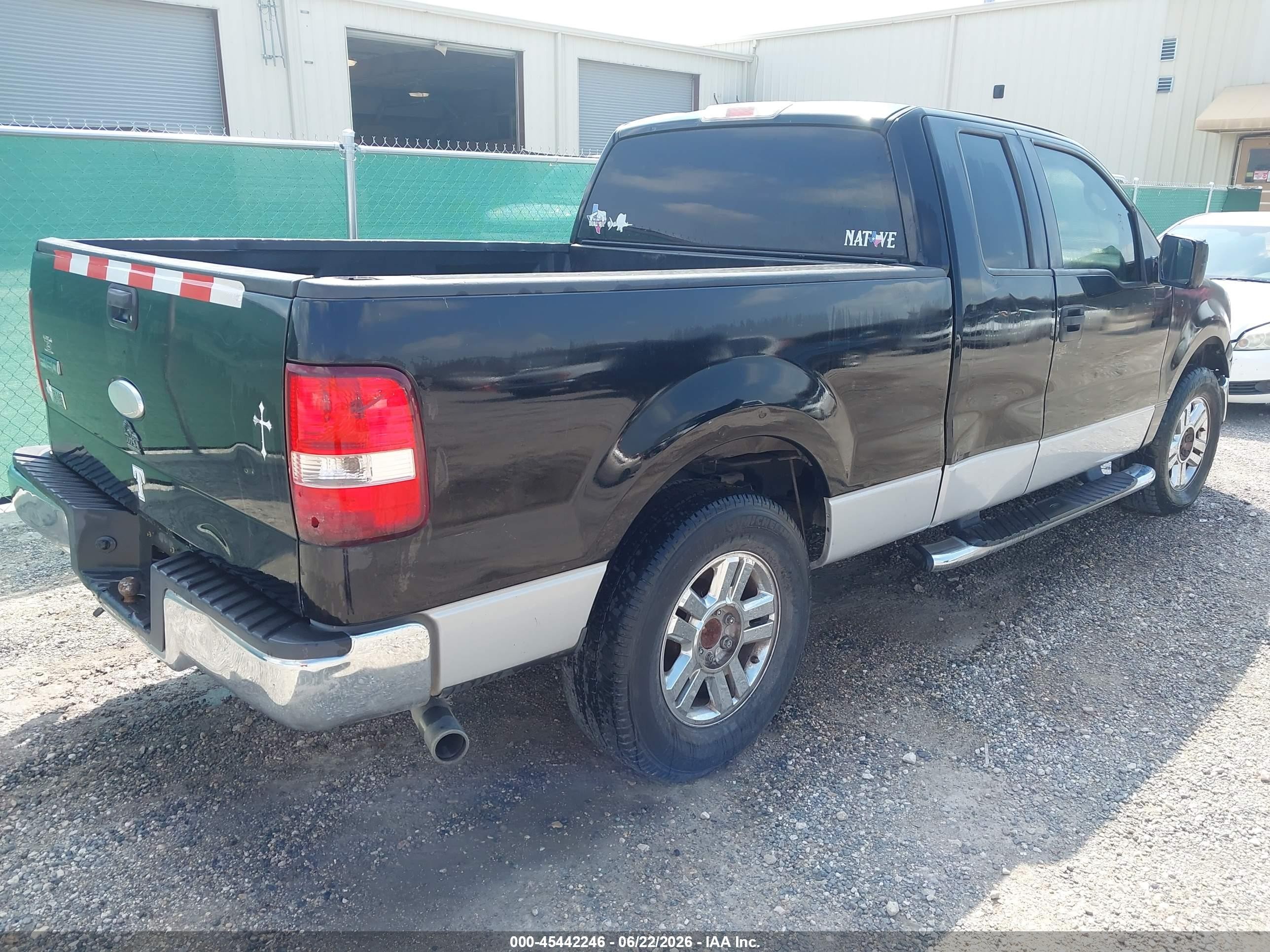 2008 Ford F-150   Black vin: 1FTRX12W18FC11971
