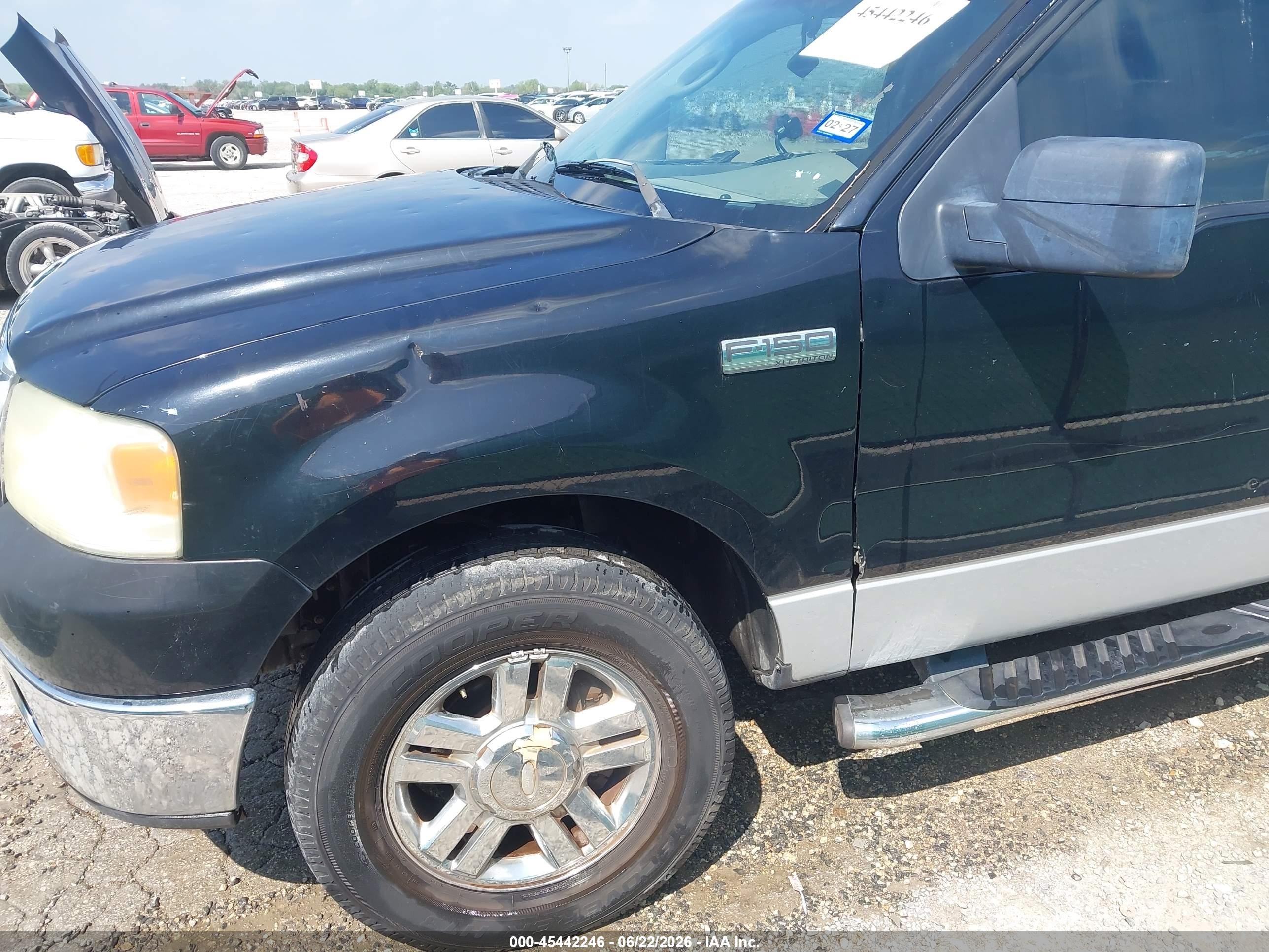 2008 Ford F-150   Black vin: 1FTRX12W18FC11971