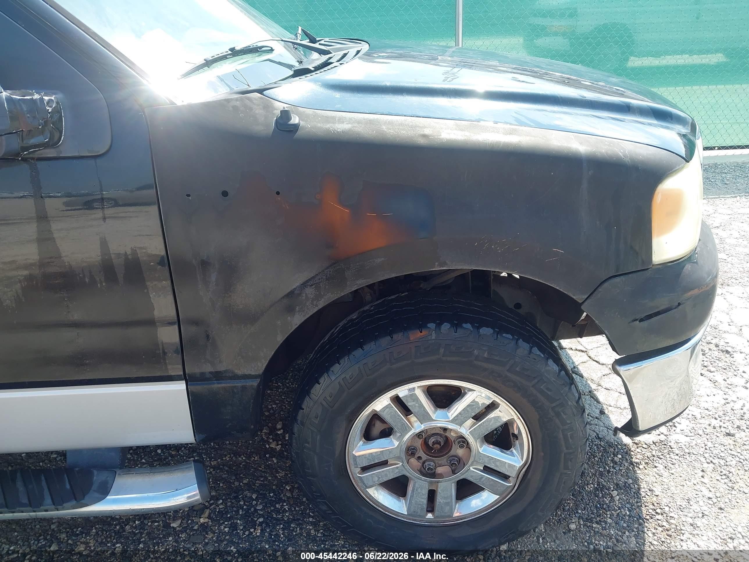 2008 Ford F-150   Black vin: 1FTRX12W18FC11971