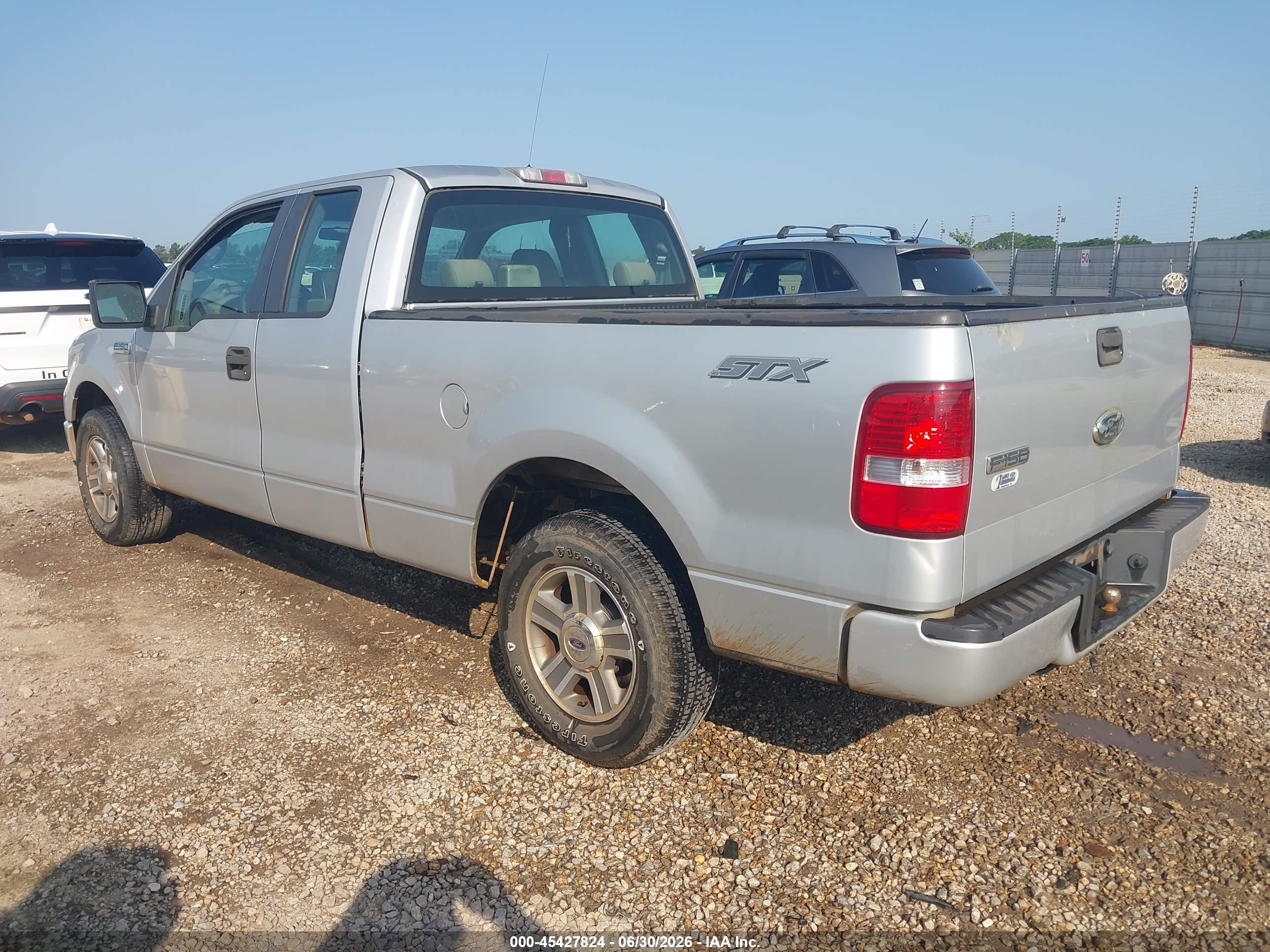 2008 Ford F-150 Fx2/stx/xl/xlt White vin: 1FTRX12W18FC12232