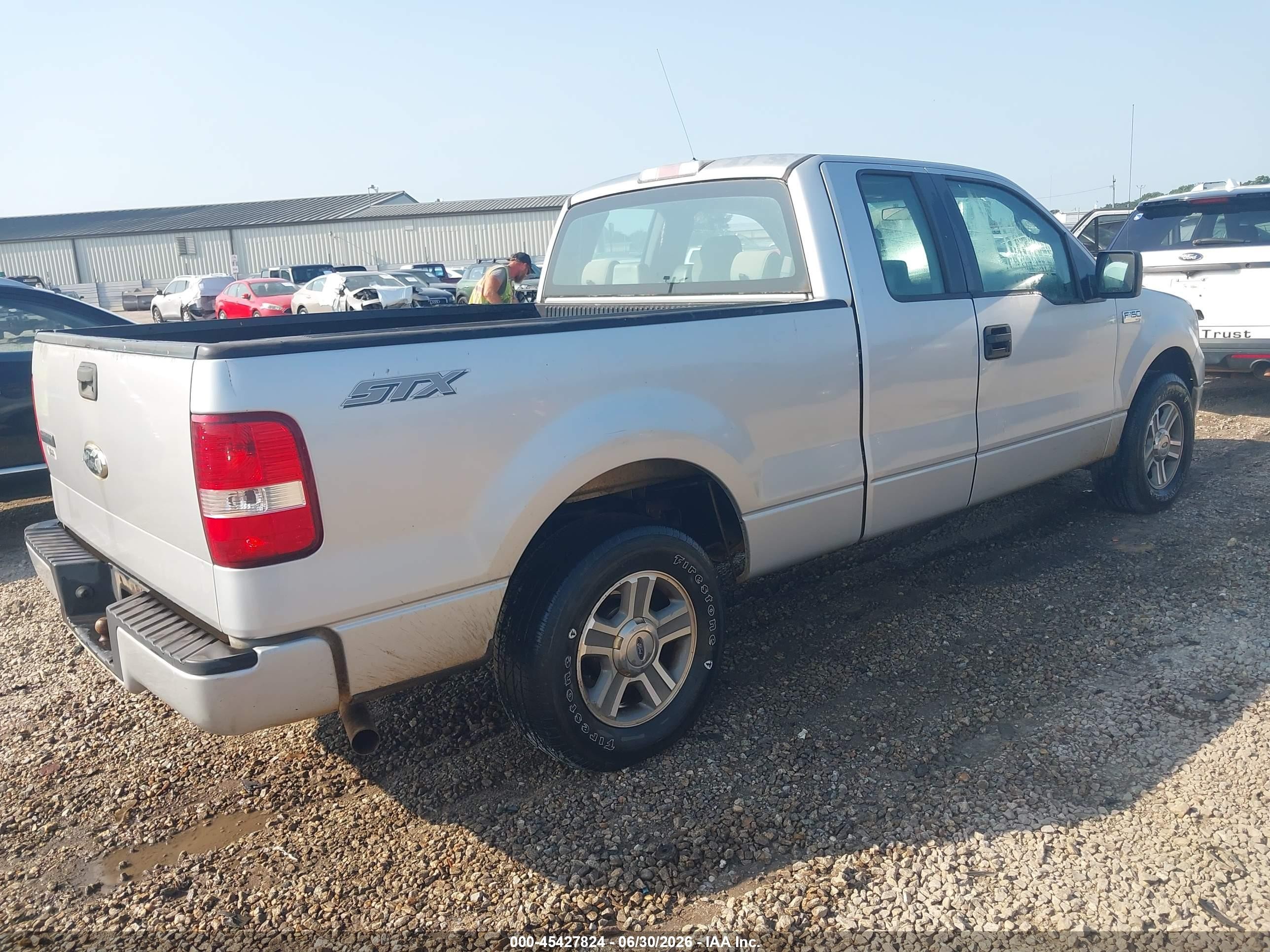 2008 Ford F-150 Fx2/stx/xl/xlt White vin: 1FTRX12W18FC12232