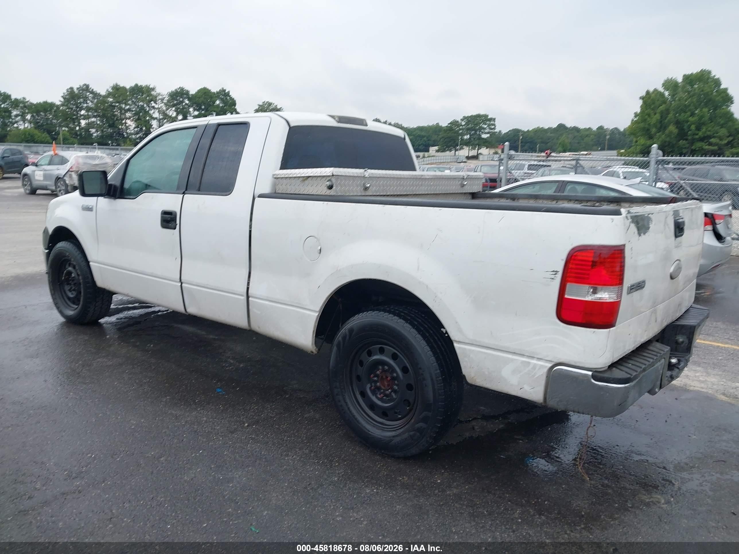 2008 Ford F-150 60th Anniversary/fx2/stx/xl/xlt White vin: 1FTRX12W18KC73717