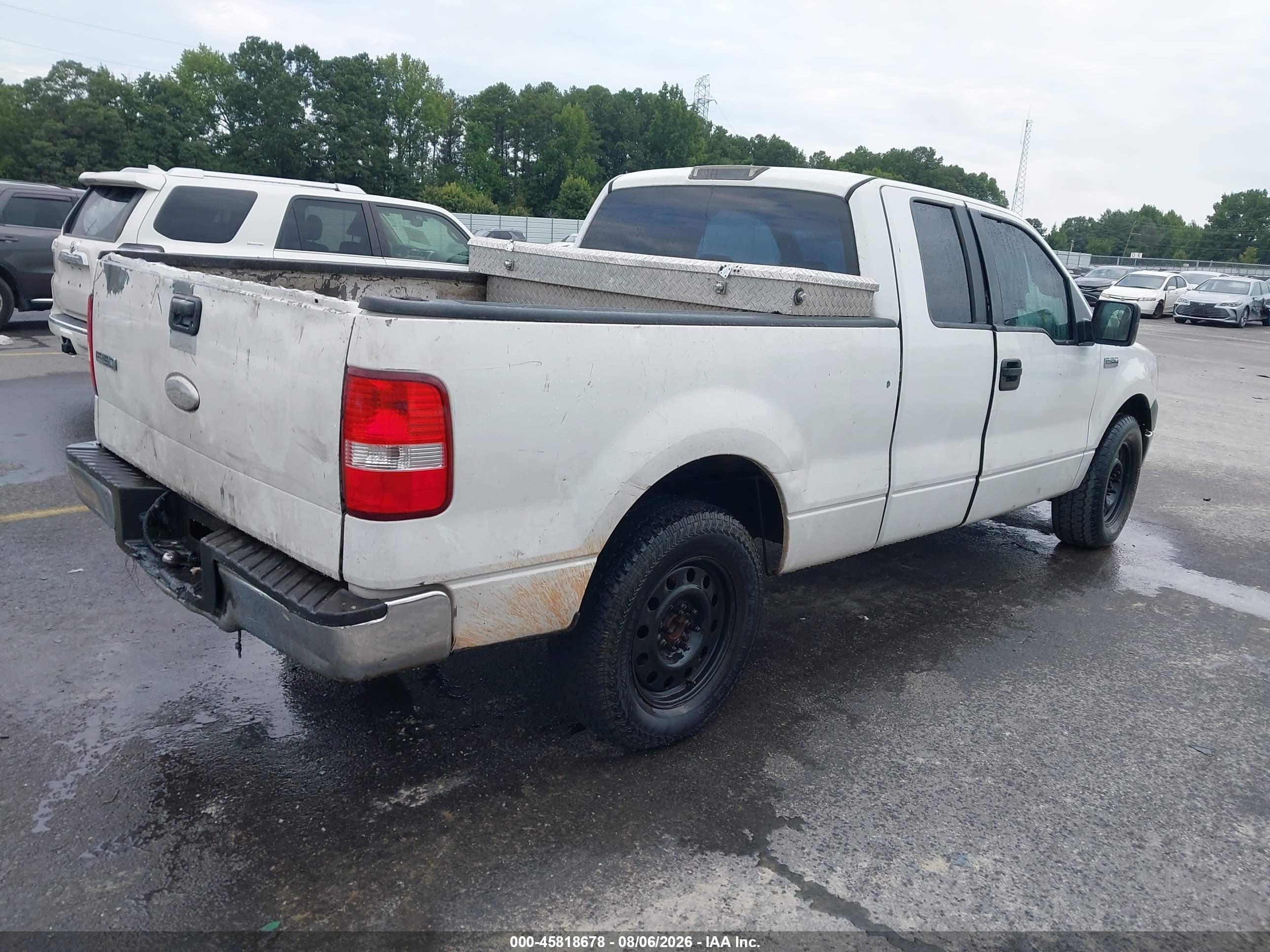 2008 Ford F-150 60th Anniversary/fx2/stx/xl/xlt White vin: 1FTRX12W18KC73717