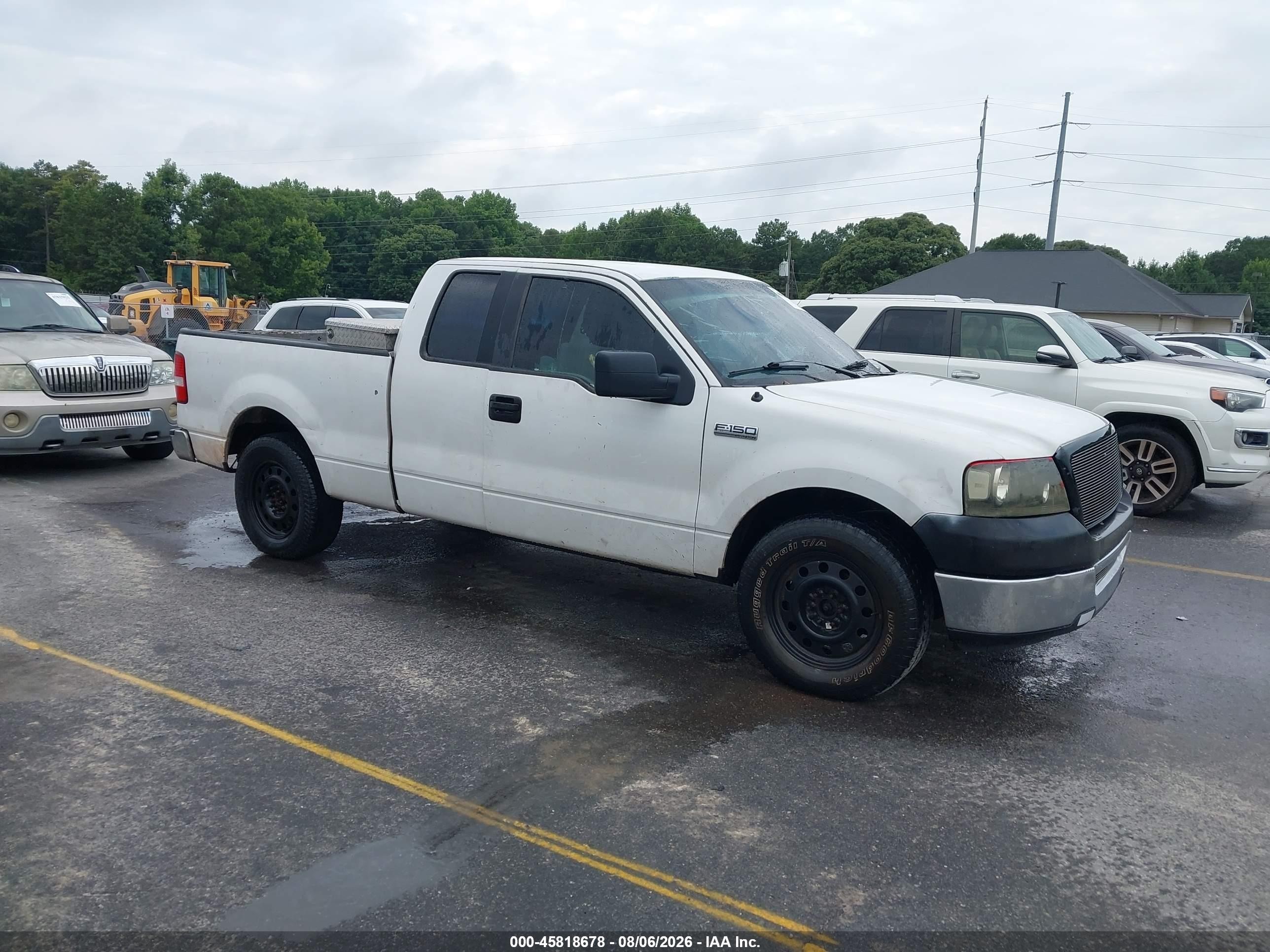 2008 Ford F-150 60th Anniversary/fx2/stx/xl/xlt White vin: 1FTRX12W18KC73717