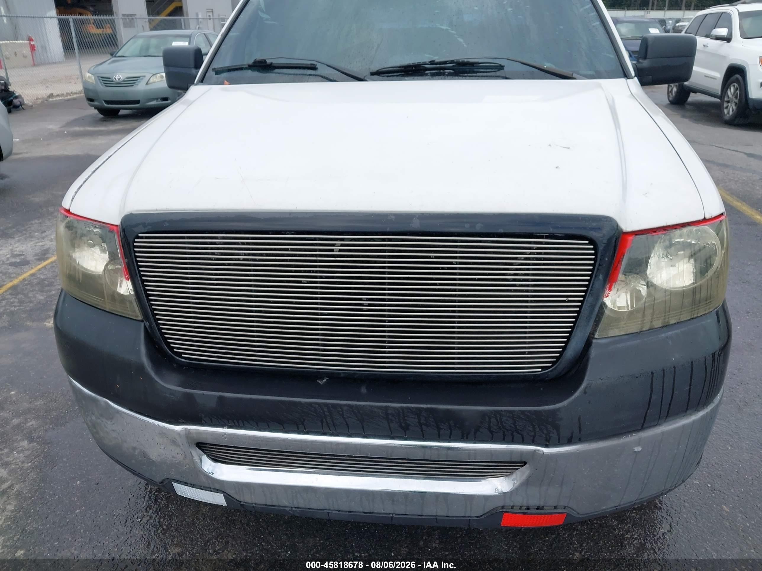2008 Ford F-150 60th Anniversary/fx2/stx/xl/xlt White vin: 1FTRX12W18KC73717