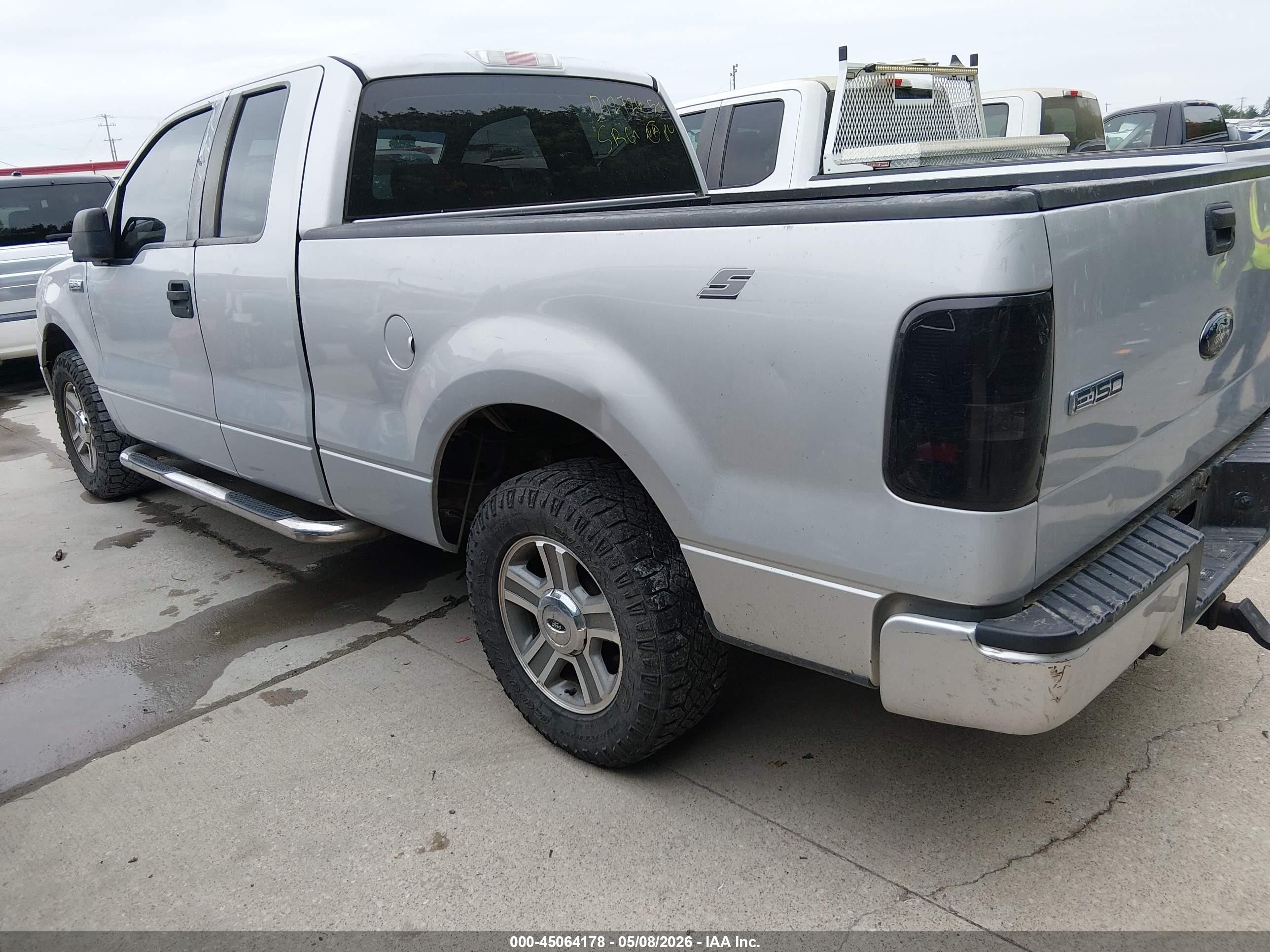 2008 Ford F-150 Fx2/stx/xl/xlt Серебряный vin: 1FTRX12W18KD12726