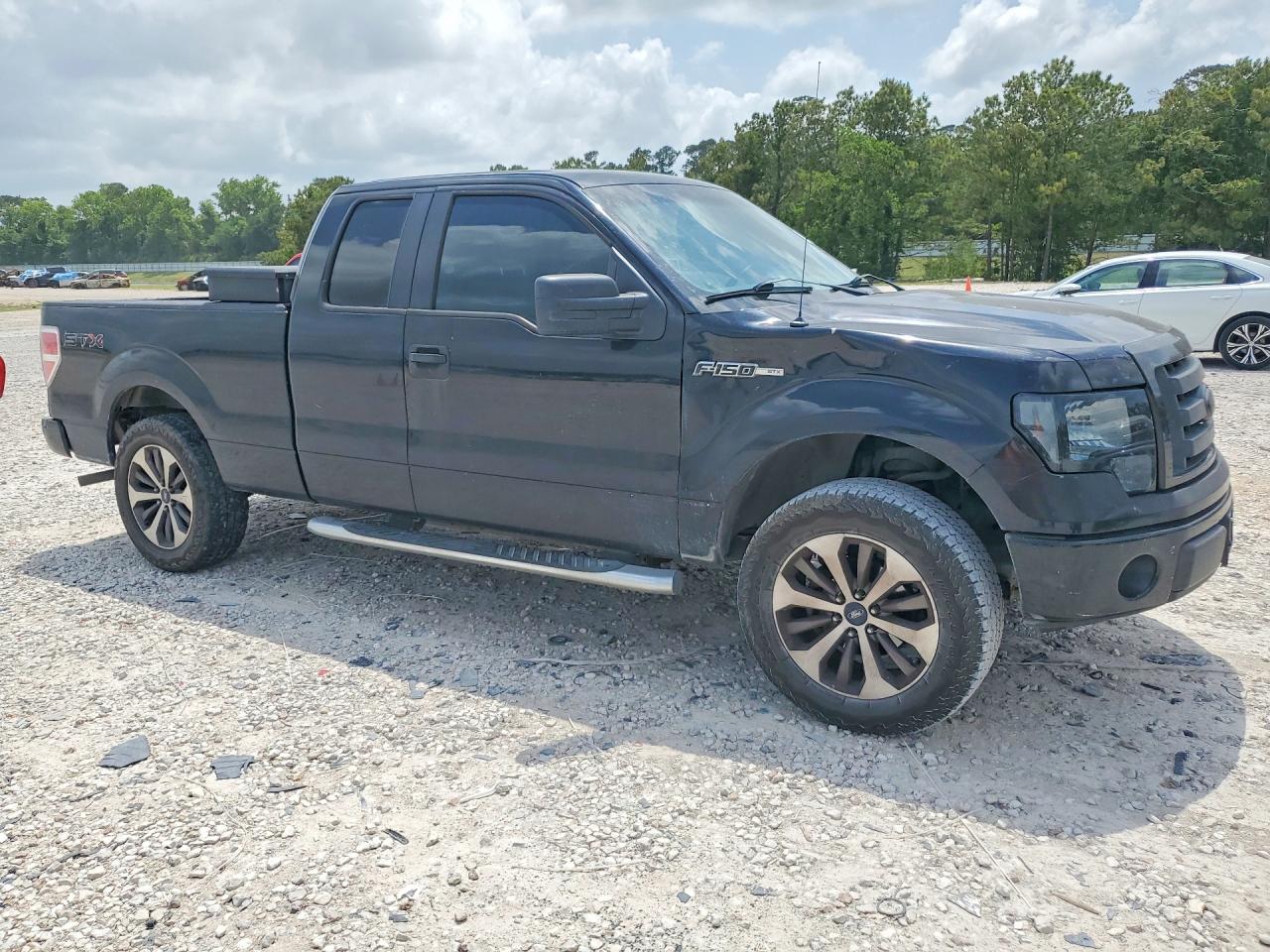 2009 Ford F150 Super Cab Black vin: 1FTRX12W19FA08905