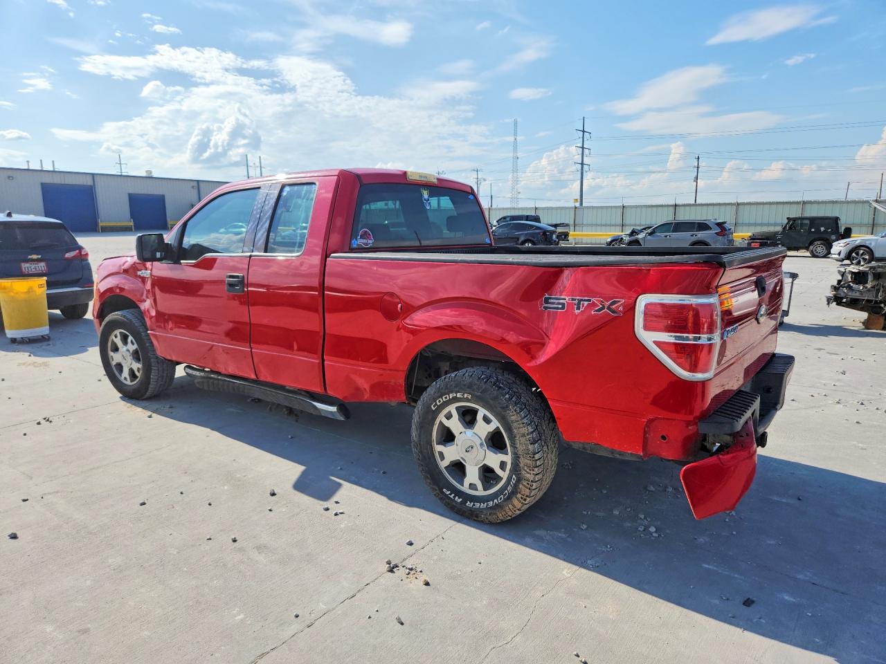 2009 Ford F150 Super Cab Red vin: 1FTRX12W19FA41371