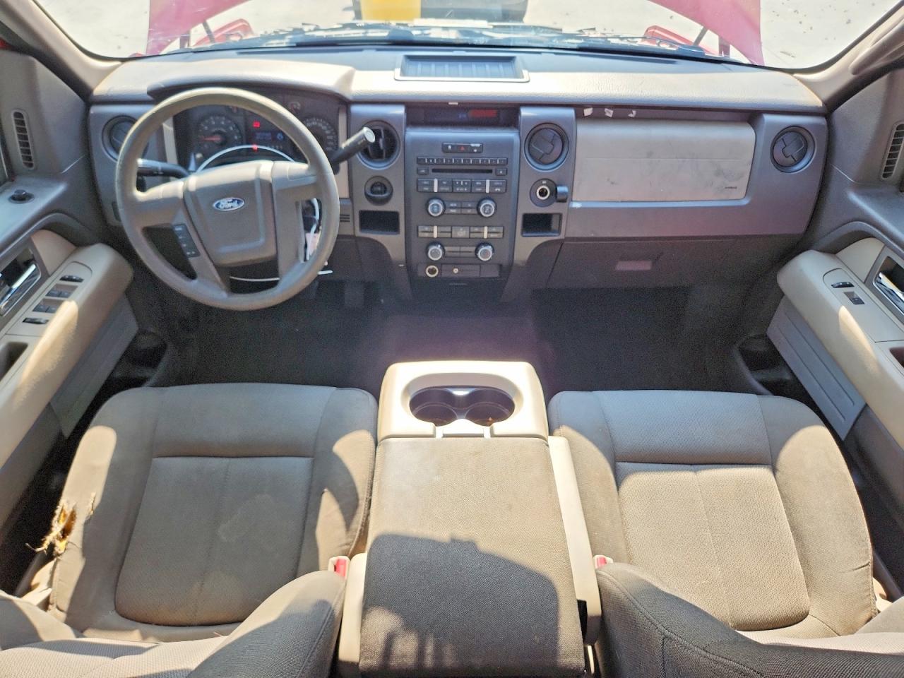 2009 Ford F150 Super Cab Red vin: 1FTRX12W19FA41371