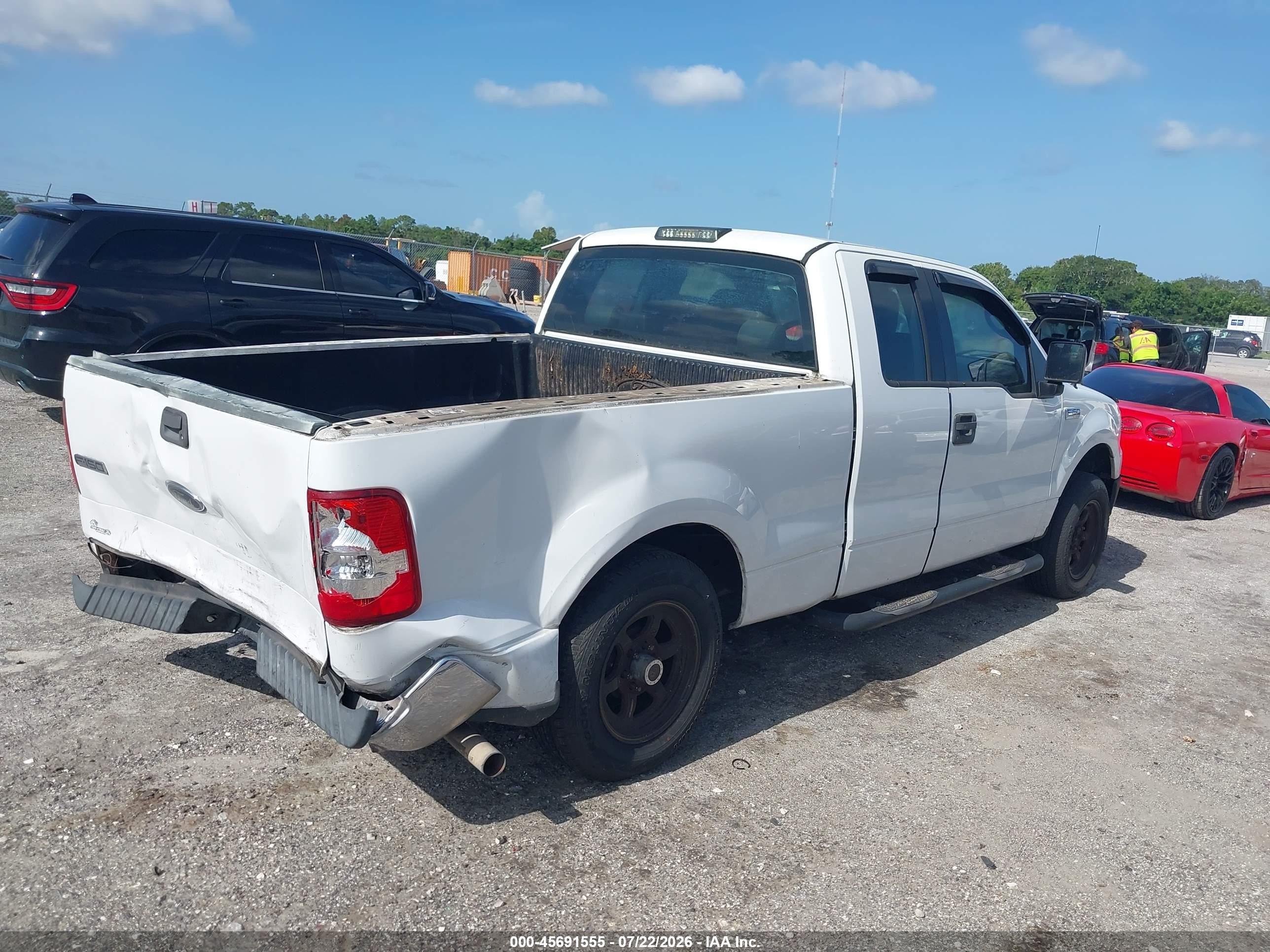 2004 Ford F-150 Stx/xl/xlt Белый vin: 1FTRX12W24NB71996