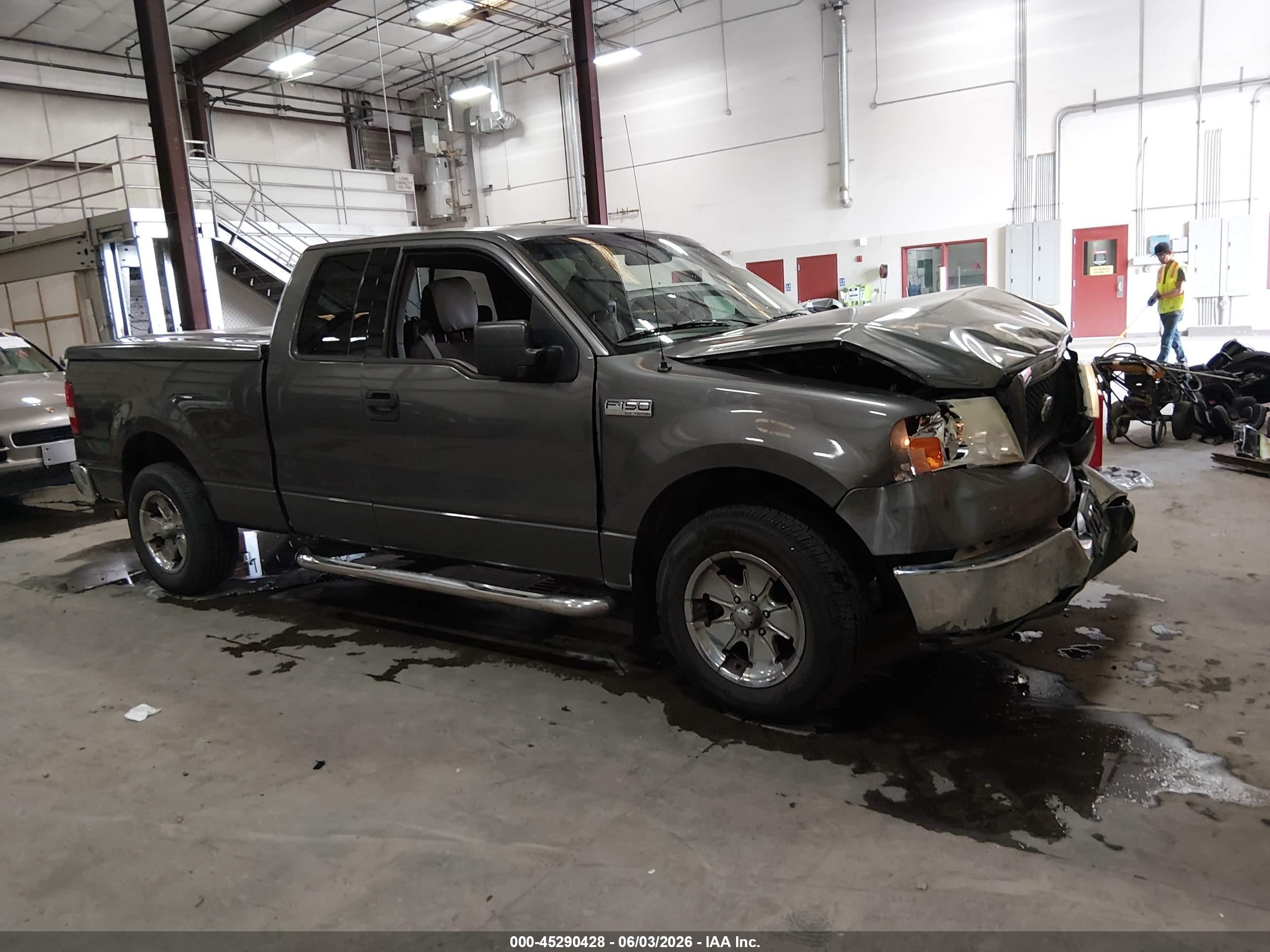 2004 Ford F-150 Stx/xl/xlt Серый vin: 1FTRX12W24NB77605