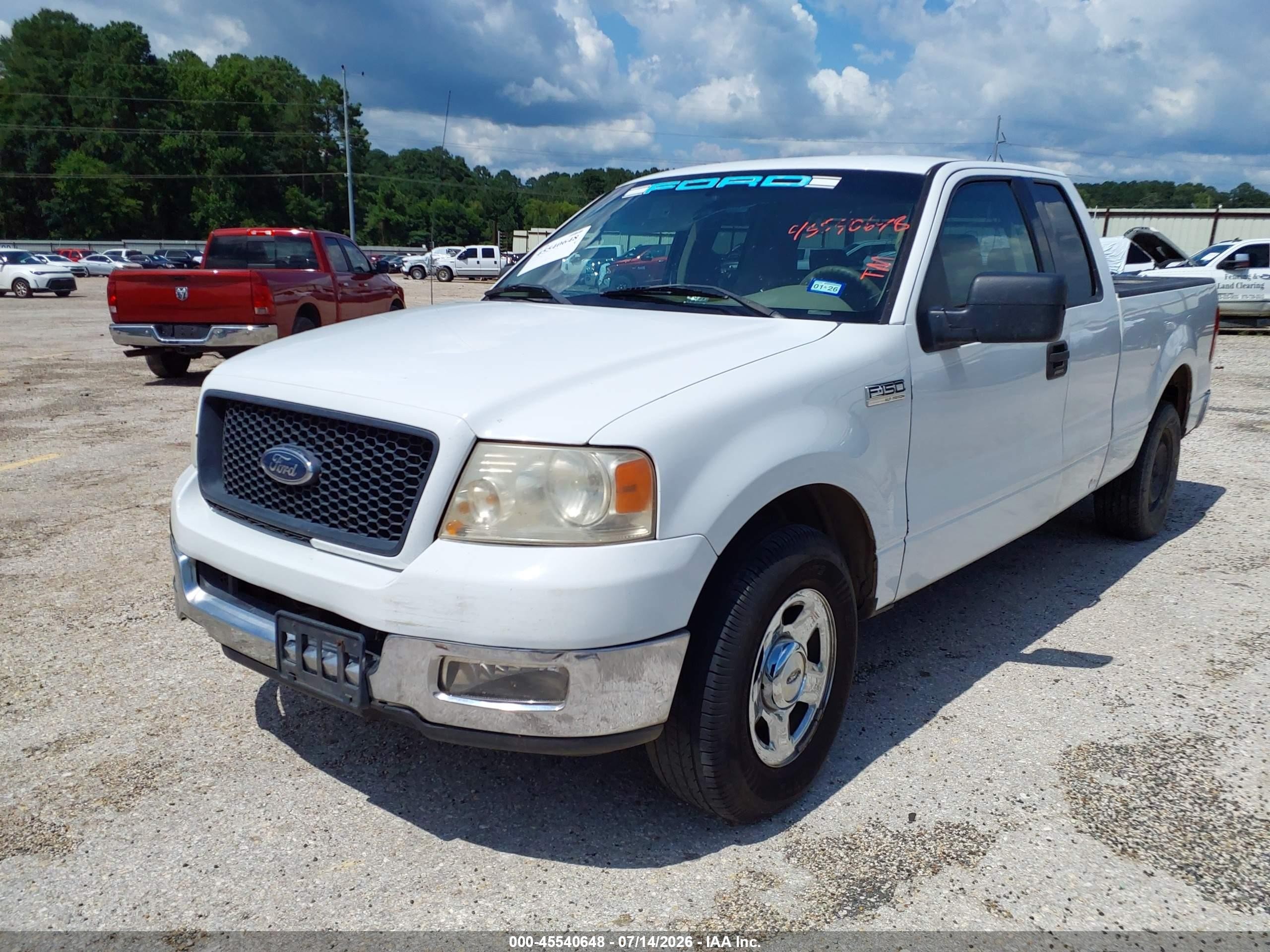 2004 Ford F-150 Stx/xl/xlt Белый vin: 1FTRX12W24NC09131
