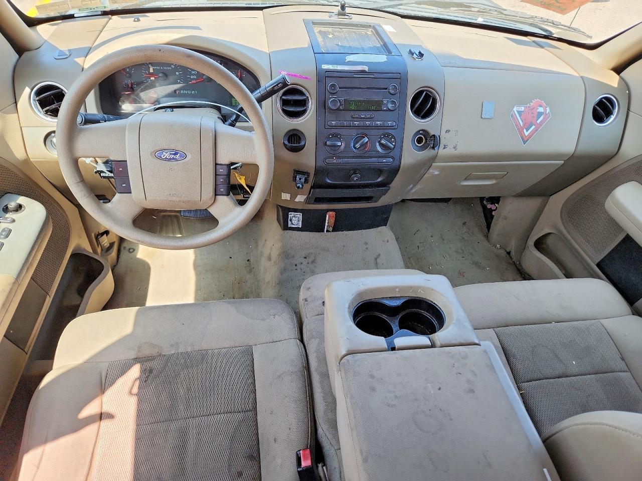 2005 Ford F150 Gray vin: 1FTRX12W25NA57353