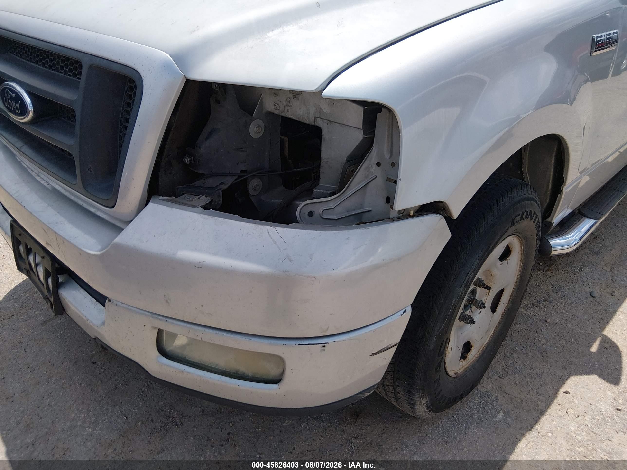 2005 Ford F-150 Stx/xl/xlt Silver vin: 1FTRX12W25NA86478