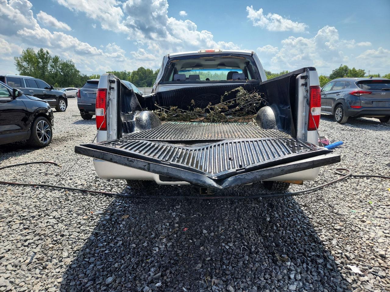 2006 Ford F150 Silver vin: 1FTRX12W26NB56594