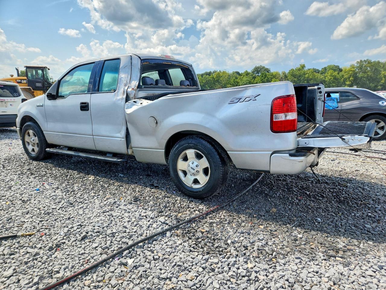 2006 Ford F150 Silver vin: 1FTRX12W26NB56594