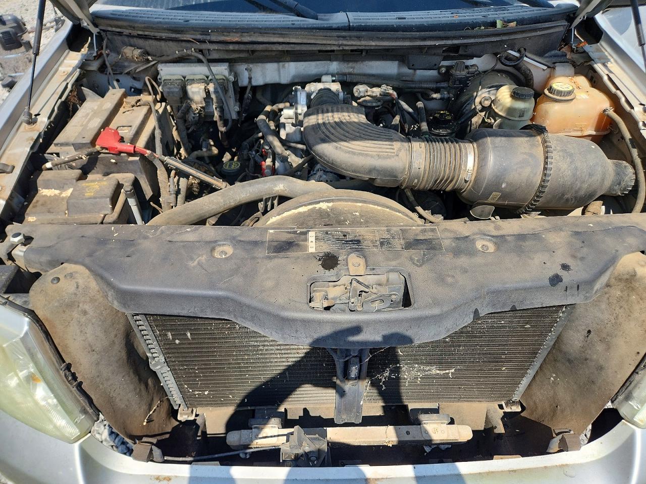 2006 Ford F150 Silver vin: 1FTRX12W26NB56594