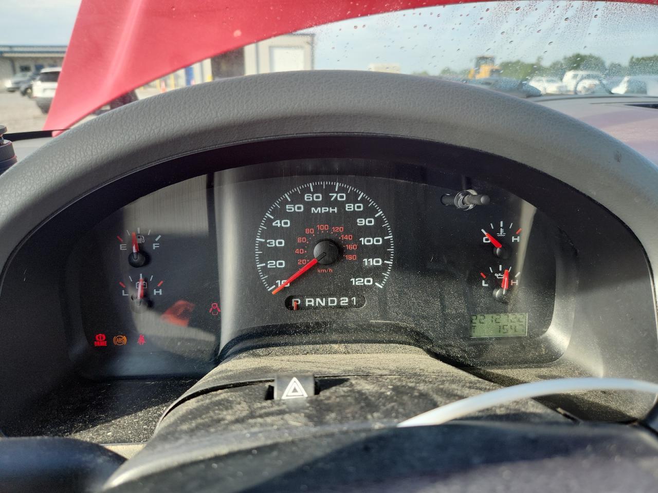 2007 Ford F150 Red vin: 1FTRX12W27FA39688