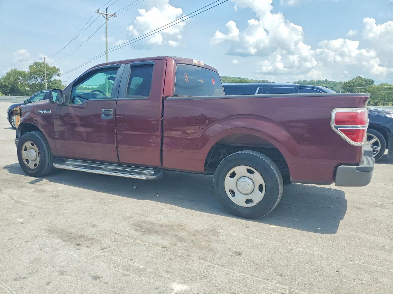 2009 Ford F150 Super Cab Maroon vin: 1FTRX12W29KB12083