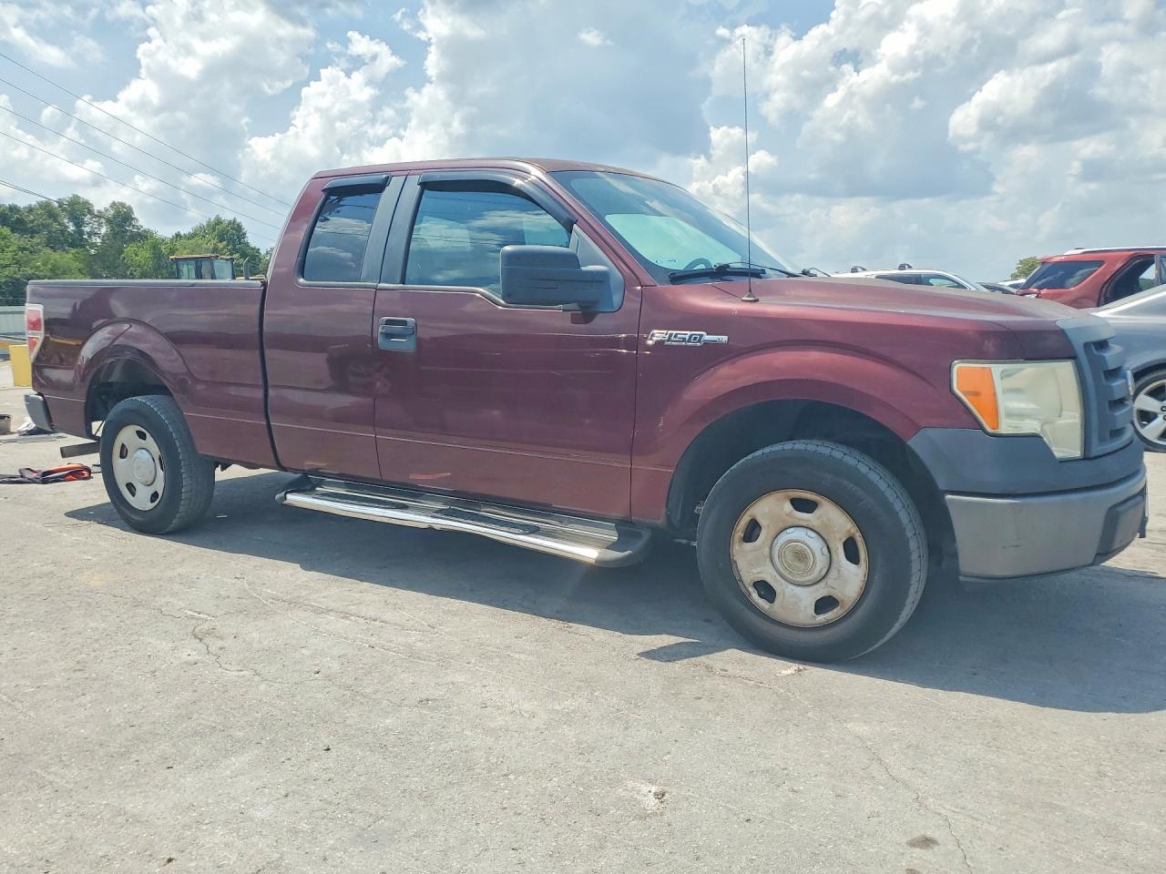 2009 Ford F150 Super Cab Maroon vin: 1FTRX12W29KB12083