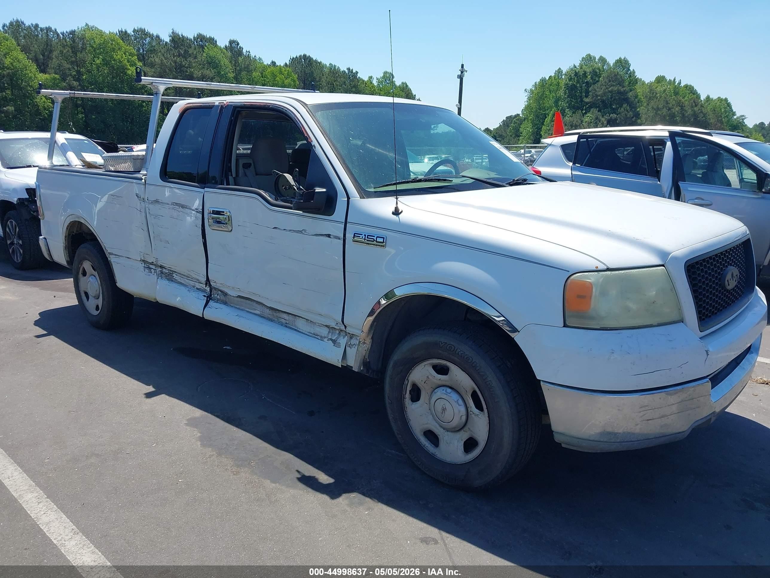 2004 Ford F-150 Stx/xl/xlt White vin: 1FTRX12W34NA52967