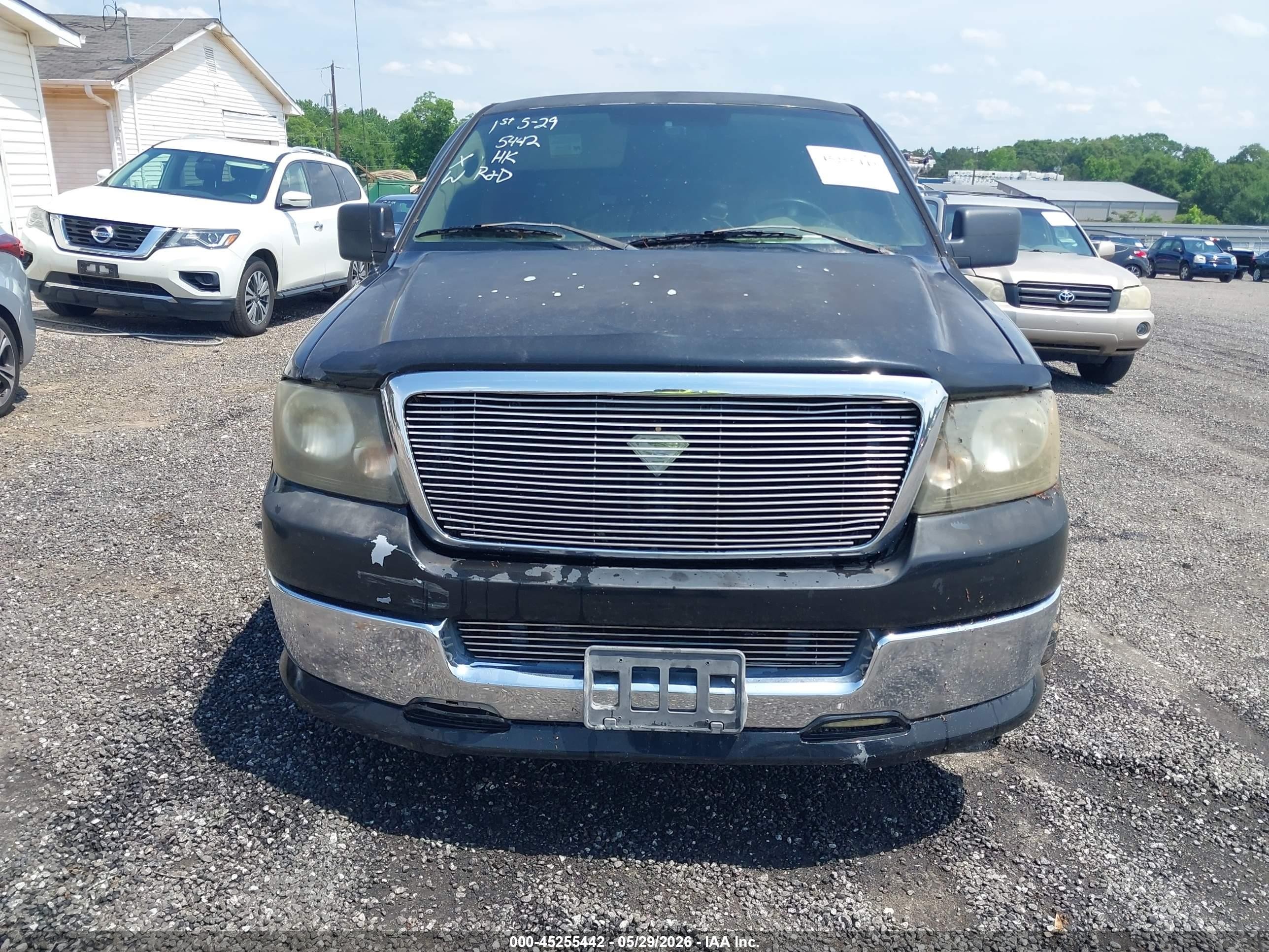2004 Ford F-150 Stx/xl/xlt Black vin: 1FTRX12W34NA58204
