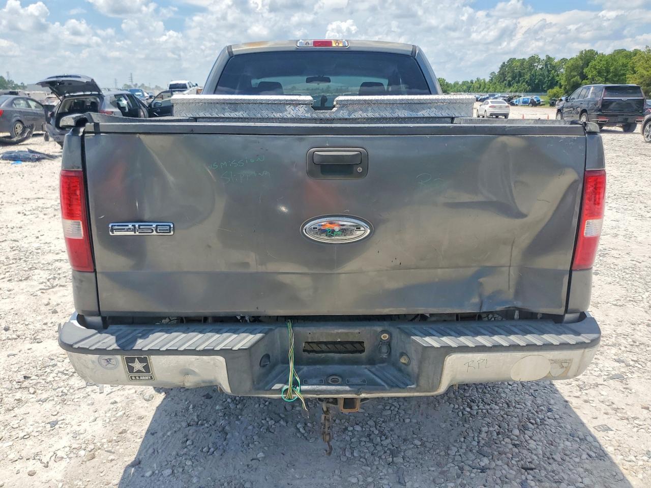 2004 Ford F-150 Gray vin: 1FTRX12W34NC31140