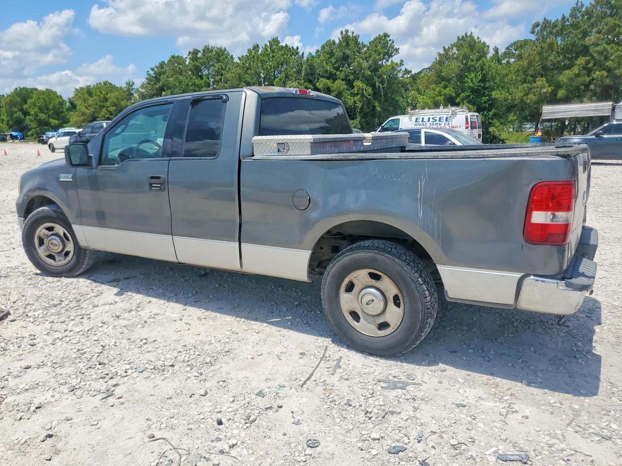 2004 Ford F-150 Gray vin: 1FTRX12W34NC31140