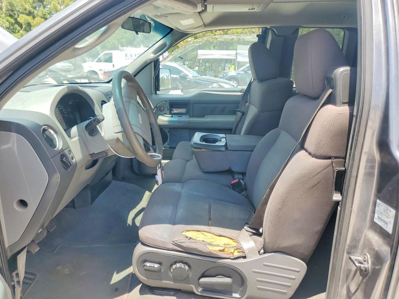 2004 Ford F-150 Gray vin: 1FTRX12W34NC31140